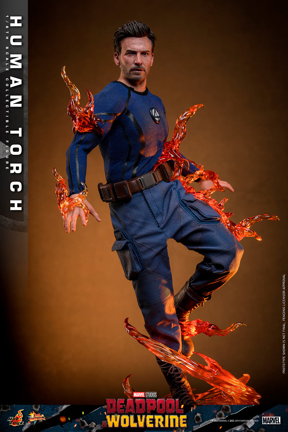 PRE-ORDER Hot Toys Deadpool & Wolverine Human Torch Sixth Scale Figure