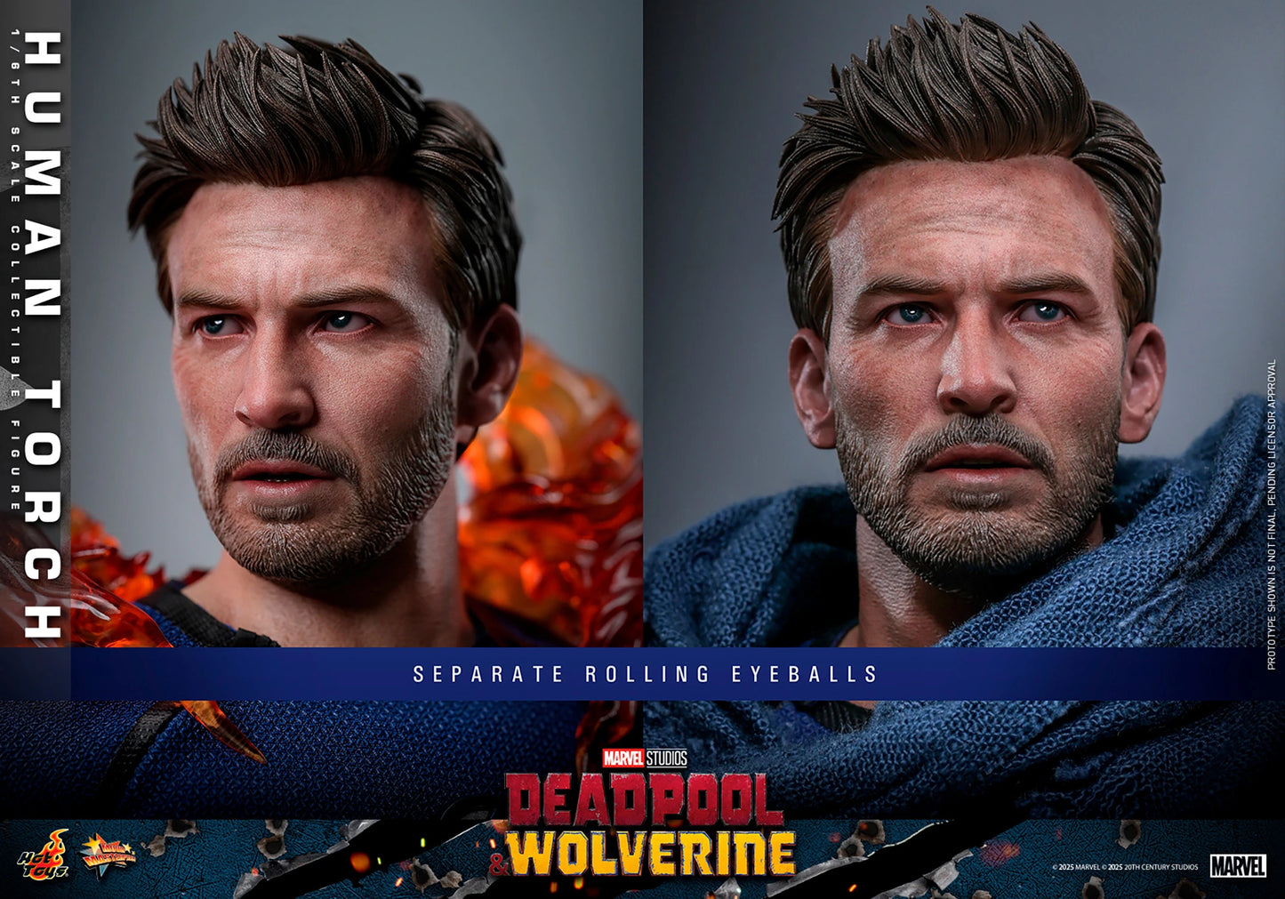 PRE-ORDER Hot Toys Deadpool & Wolverine Human Torch Sixth Scale Figure