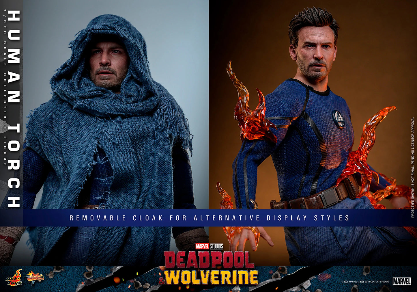 PRE-ORDER Hot Toys Deadpool & Wolverine Human Torch Sixth Scale Figure