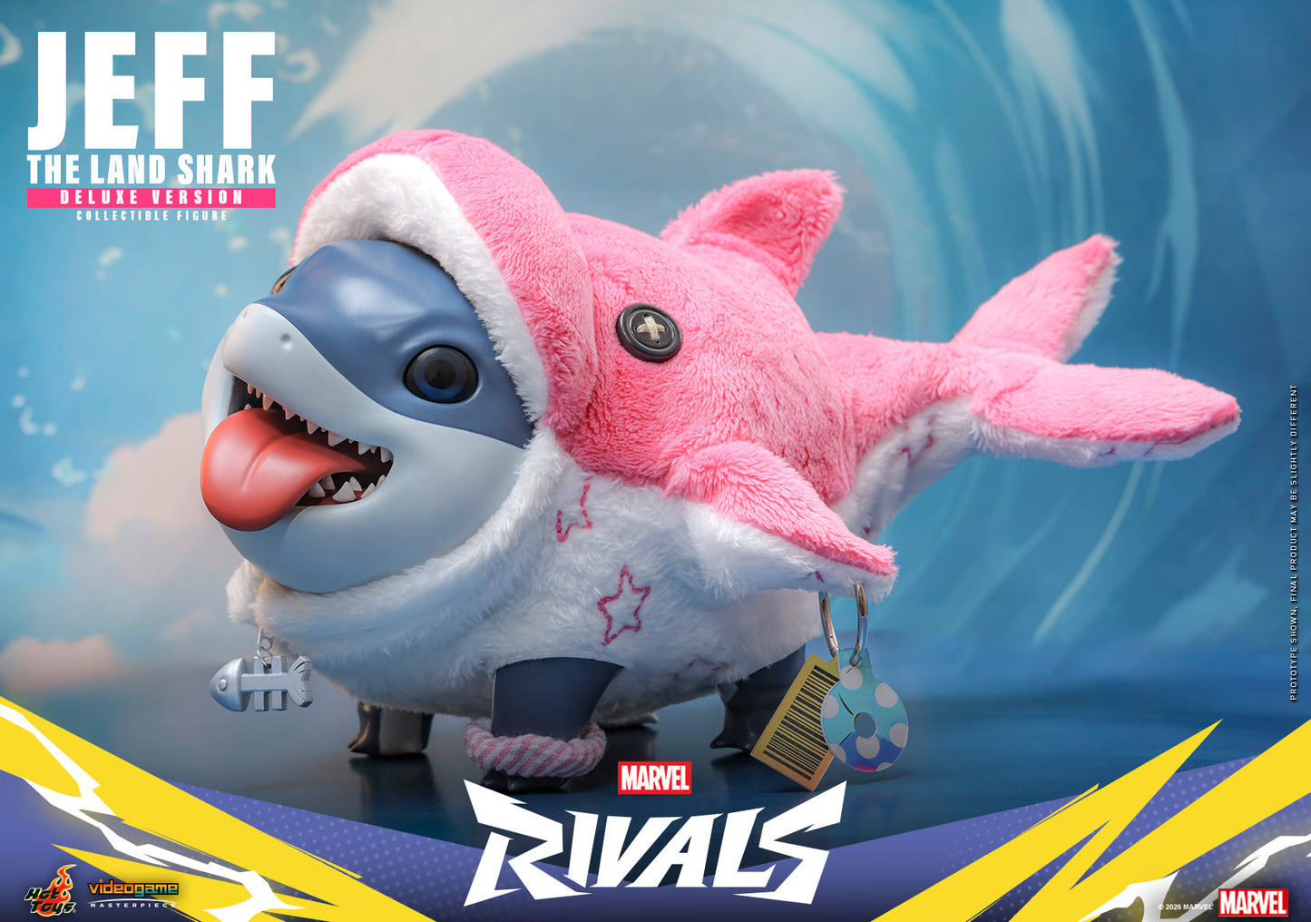 PRE-ORDER Hot Toys Marvel Rivals Jeff the Land Shark Deluxe Figure