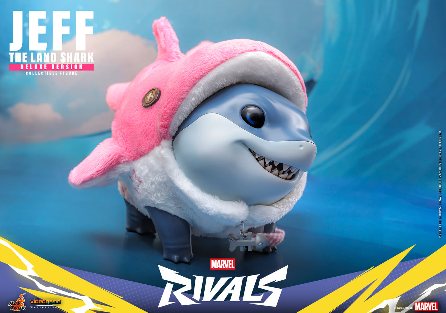 PRE-ORDER Hot Toys Marvel Rivals Jeff the Land Shark Deluxe Figure