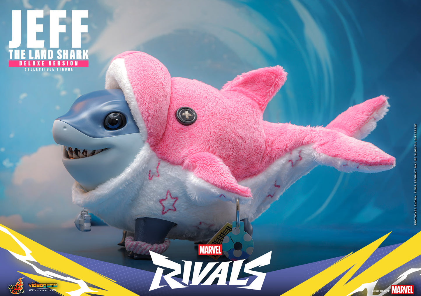 PRE-ORDER Hot Toys Marvel Rivals Jeff the Land Shark Deluxe Figure