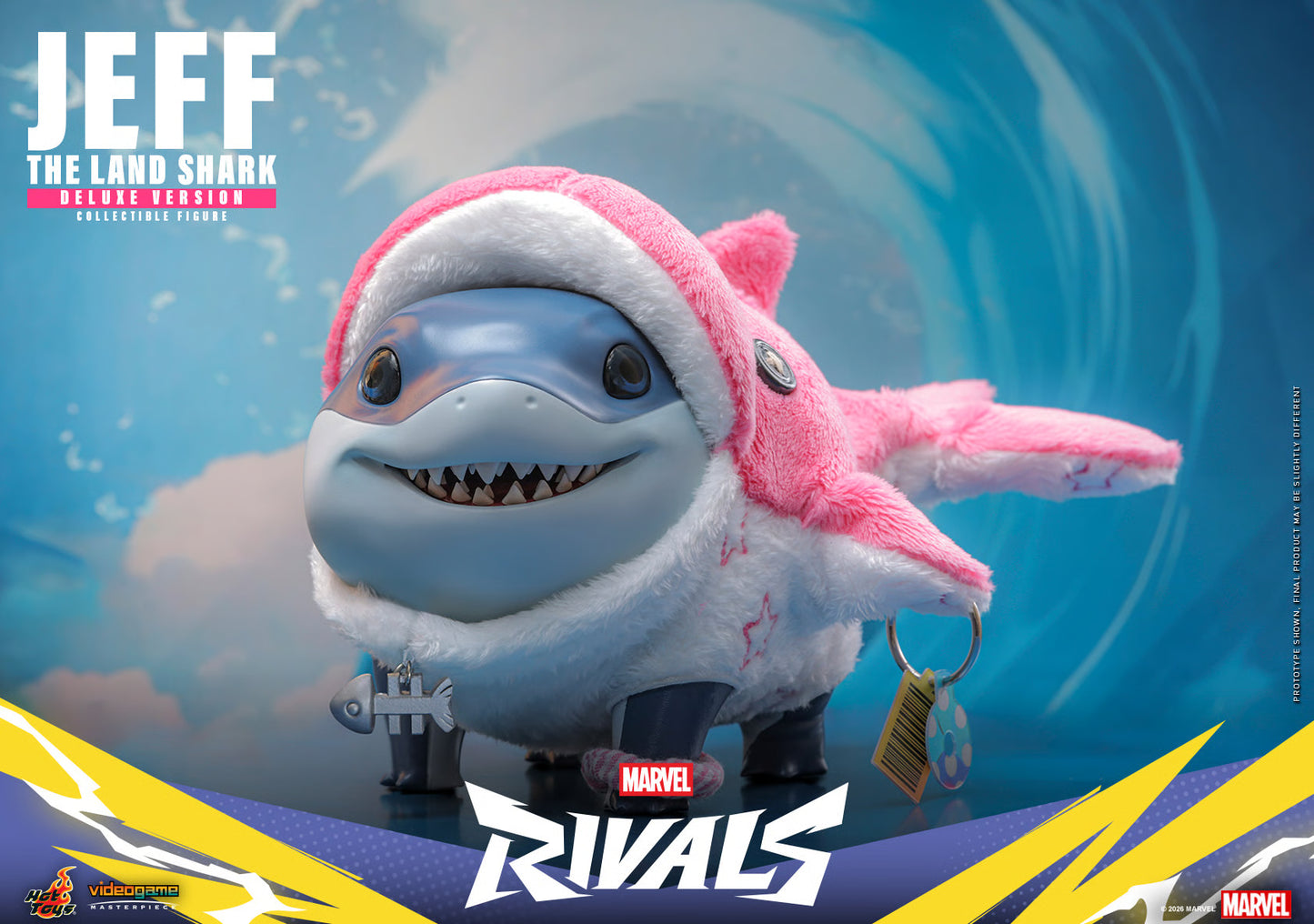 PRE-ORDER Hot Toys Marvel Rivals Jeff the Land Shark Deluxe Figure