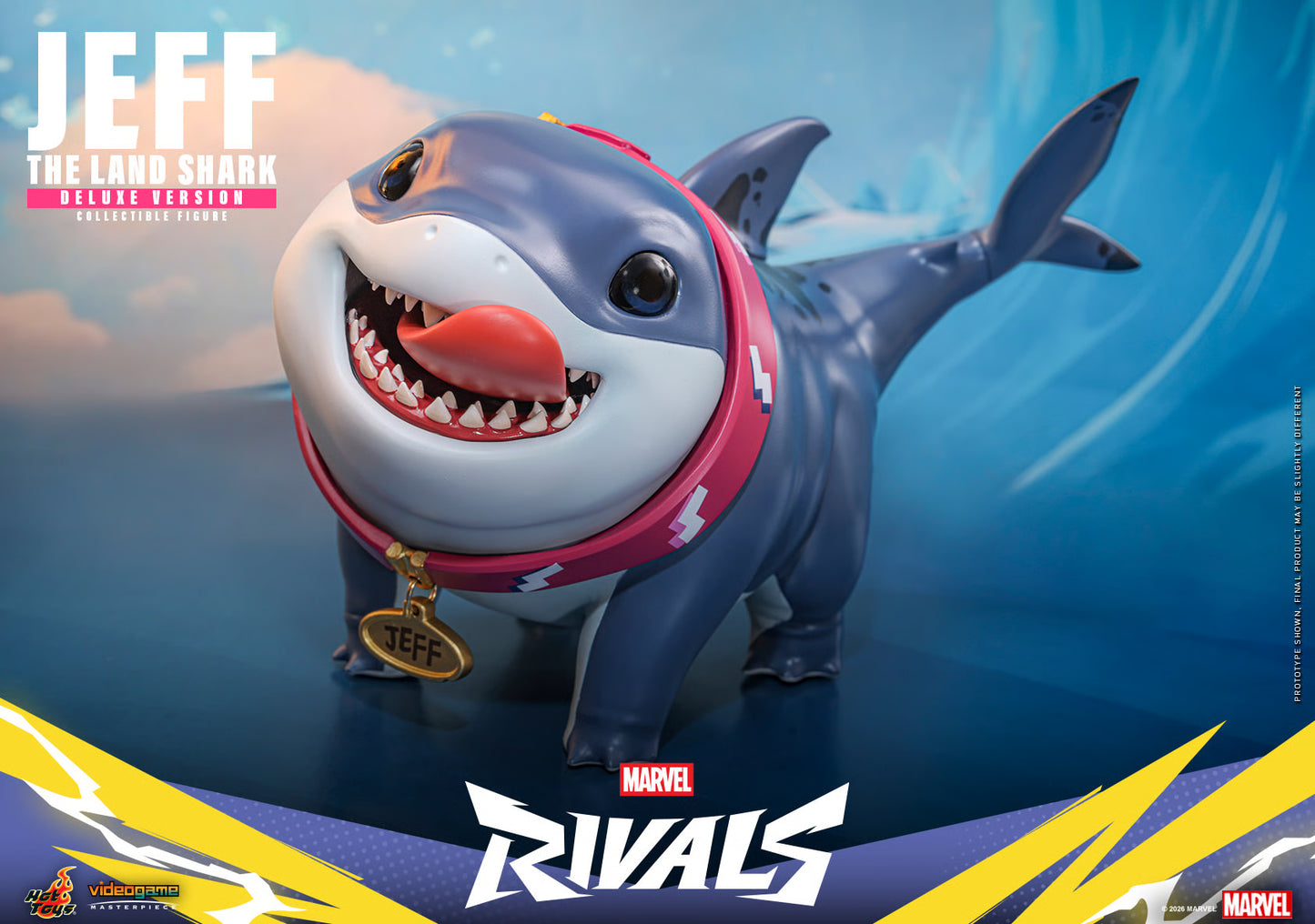 PRE-ORDER Hot Toys Marvel Rivals Jeff the Land Shark Deluxe Figure