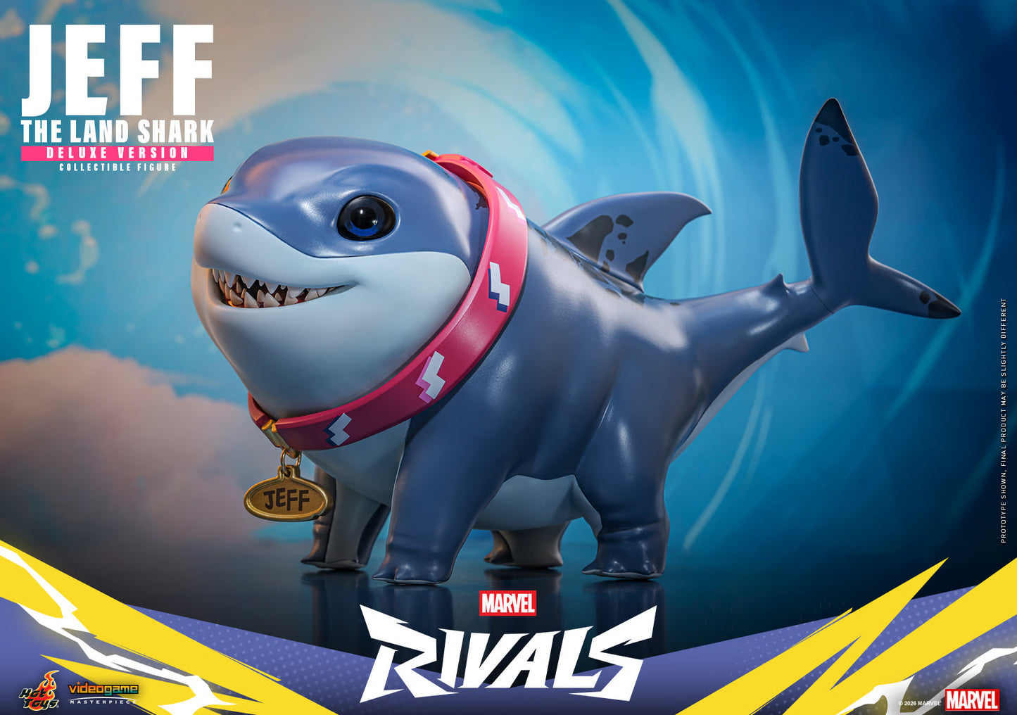 PRE-ORDER Hot Toys Marvel Rivals Jeff the Land Shark Deluxe Figure