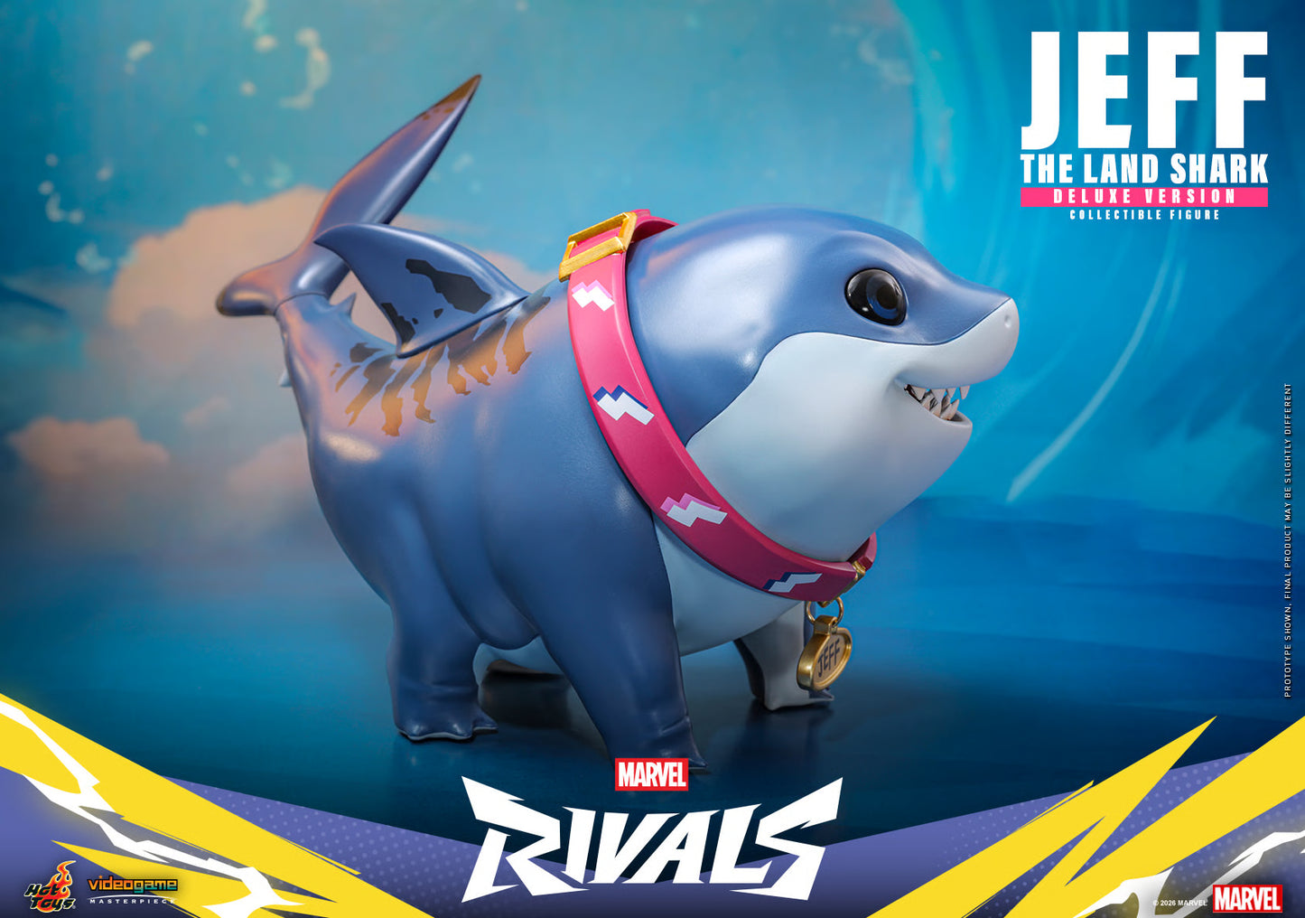 PRE-ORDER Hot Toys Marvel Rivals Jeff the Land Shark Deluxe Figure