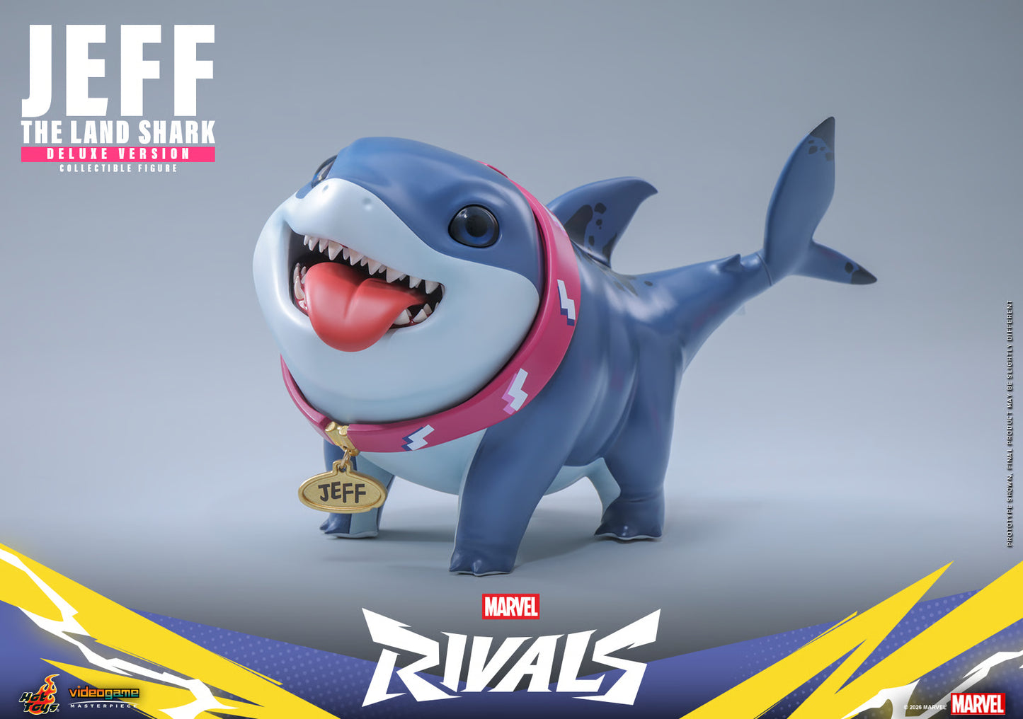 PRE-ORDER Hot Toys Marvel Rivals Jeff the Land Shark Deluxe Figure
