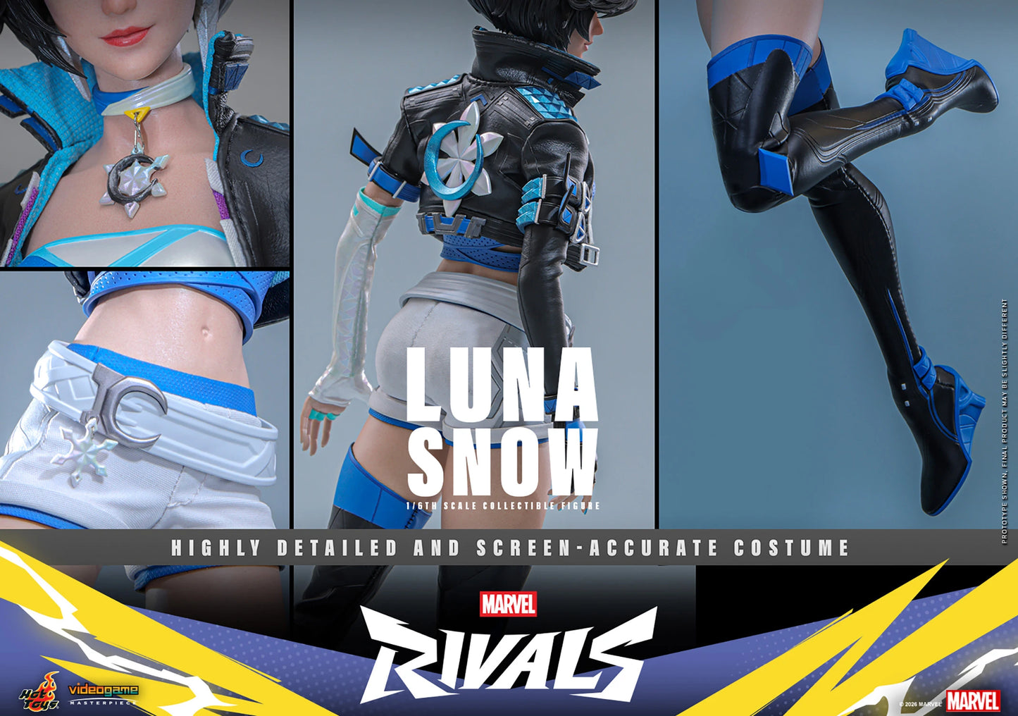 PRE-ORDER Hot Toys Marvel Rivals Luna Snow Sixth Scale Figure