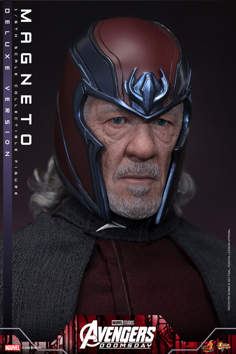 PRE-ORDER Hot Toys Marvel Avengers Doomsday Magento Deluxe Edition 1/6 Scale Figure