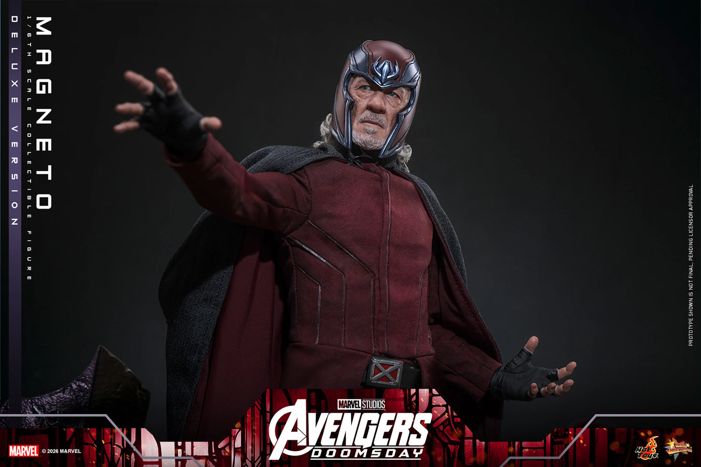PRE-ORDER Hot Toys Marvel Avengers Doomsday Magento Deluxe Edition 1/6 Scale Figure