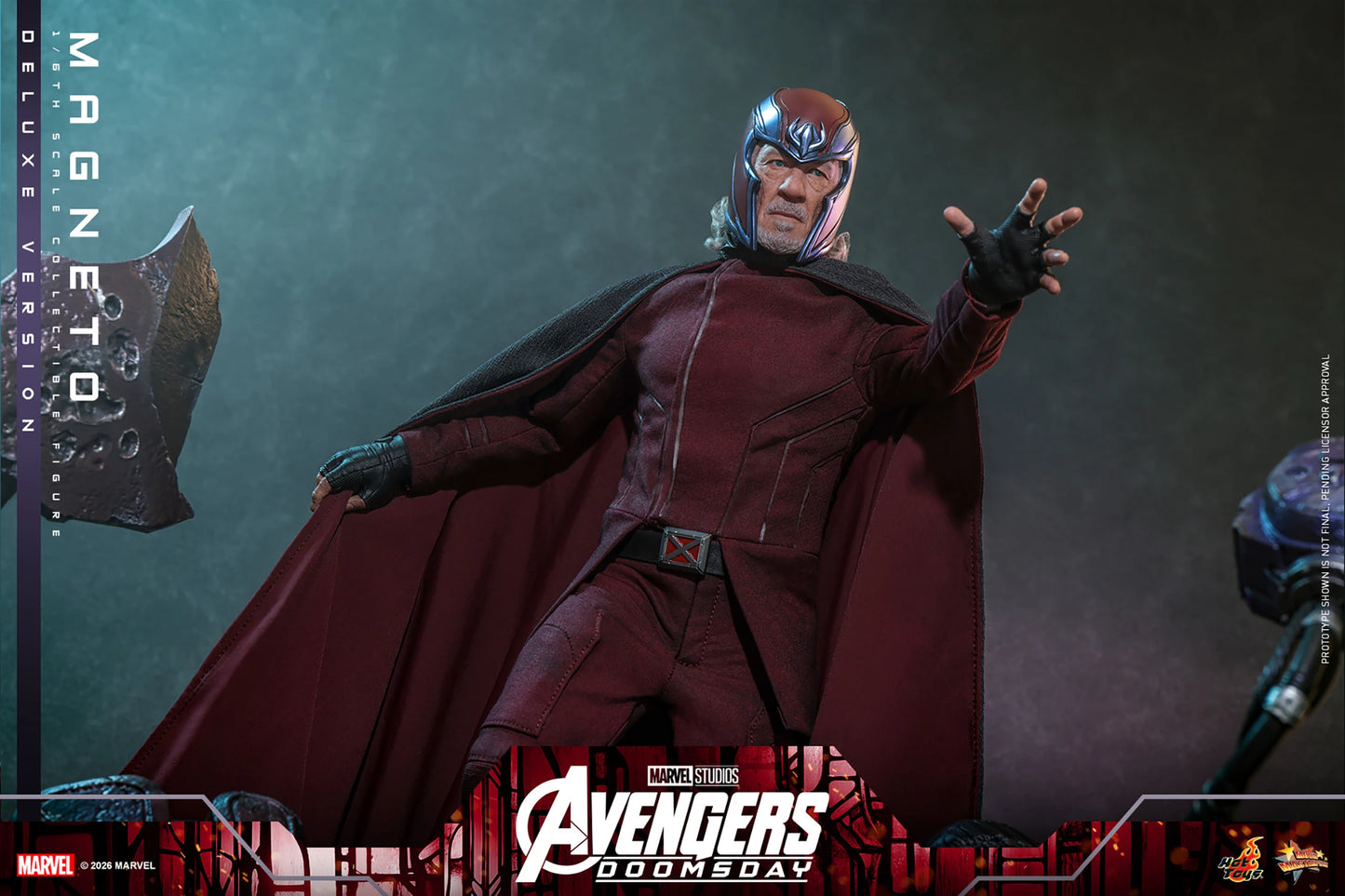 PRE-ORDER Hot Toys Marvel Avengers Doomsday Magento Deluxe Edition 1/6 Scale Figure