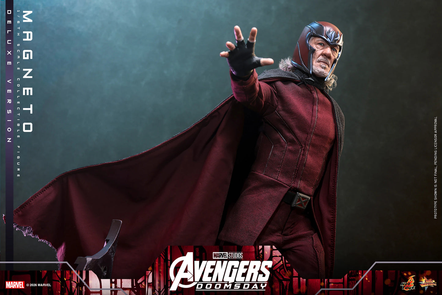 PRE-ORDER Hot Toys Marvel Avengers Doomsday Magento Deluxe Edition 1/6 Scale Figure