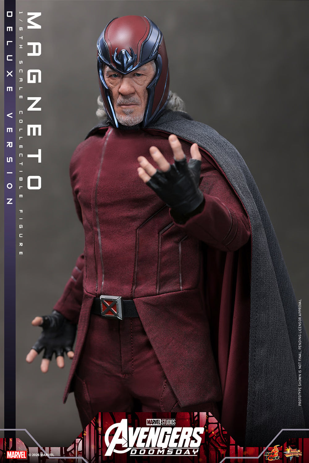 PRE-ORDER Hot Toys Marvel Avengers Doomsday Magento Deluxe Edition 1/6 Scale Figure