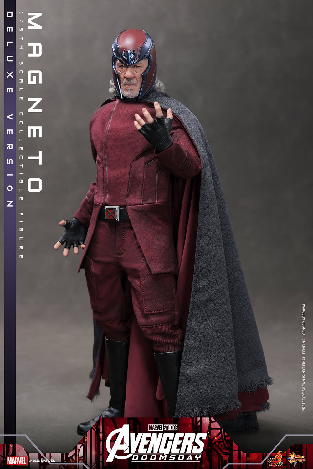 PRE-ORDER Hot Toys Marvel Avengers Doomsday Magento Deluxe Edition 1/6 Scale Figure