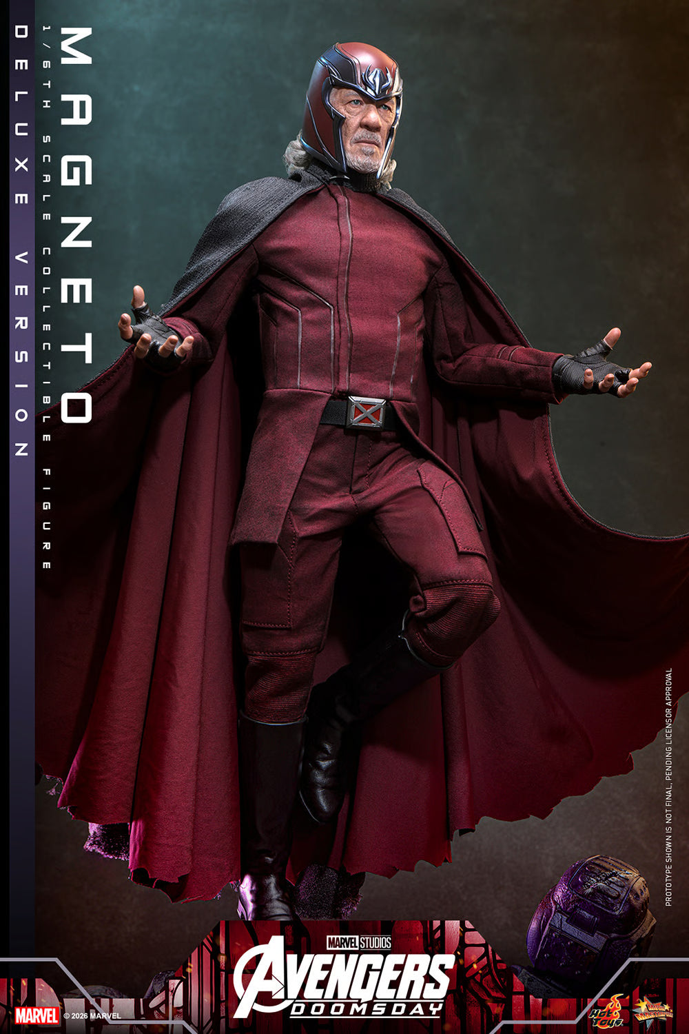 PRE-ORDER Hot Toys Marvel Avengers Doomsday Magento Deluxe Edition 1/6 Scale Figure