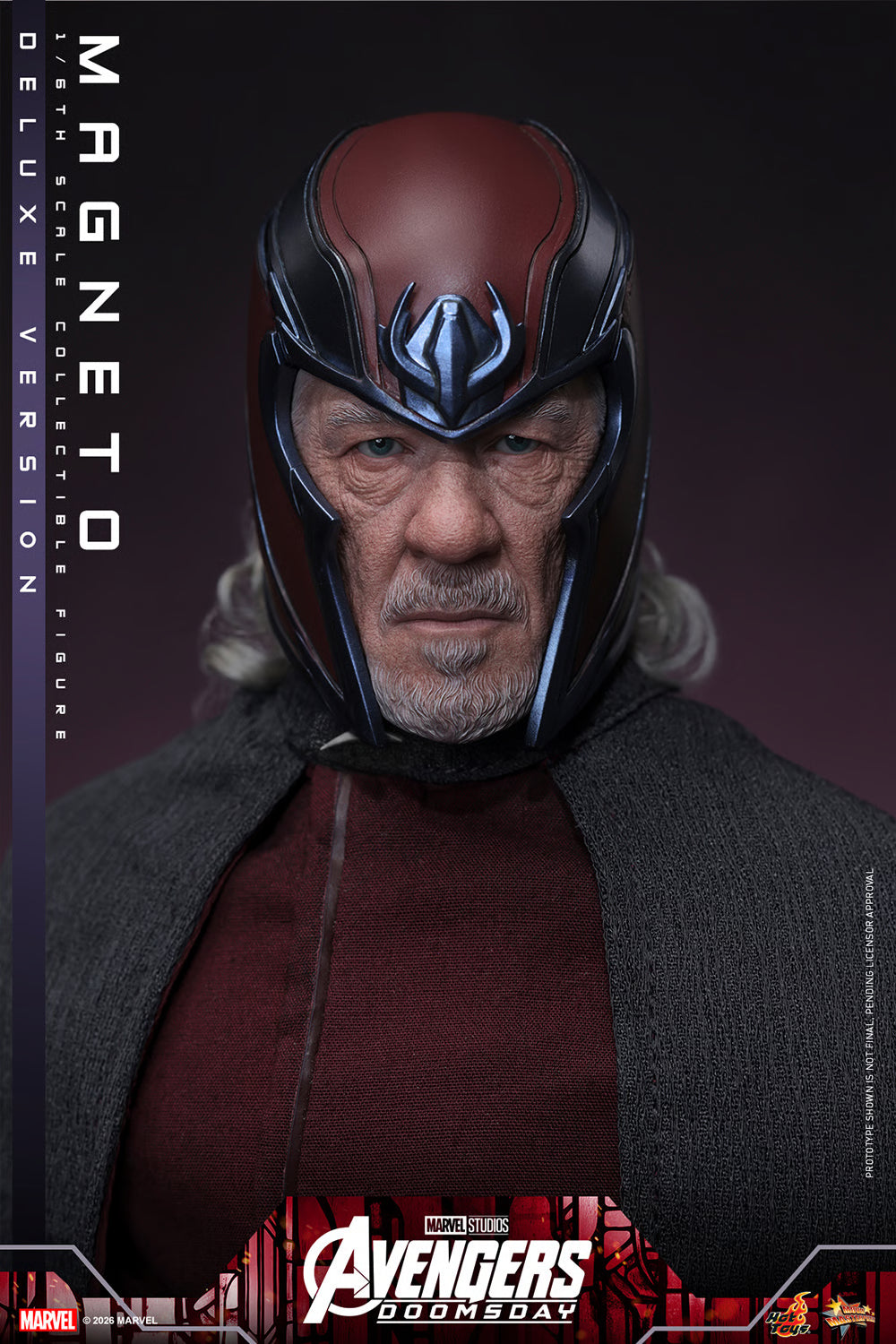 PRE-ORDER Hot Toys Marvel Avengers Doomsday Magento Deluxe Edition 1/6 Scale Figure