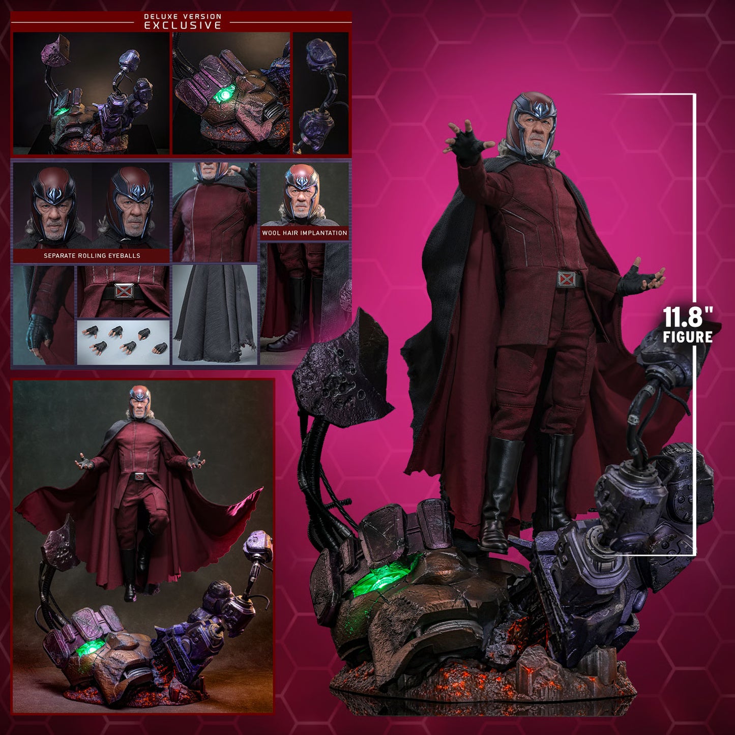 PRE-ORDER Hot Toys Marvel Avengers Doomsday Magento Deluxe Edition 1/6 Scale Figure