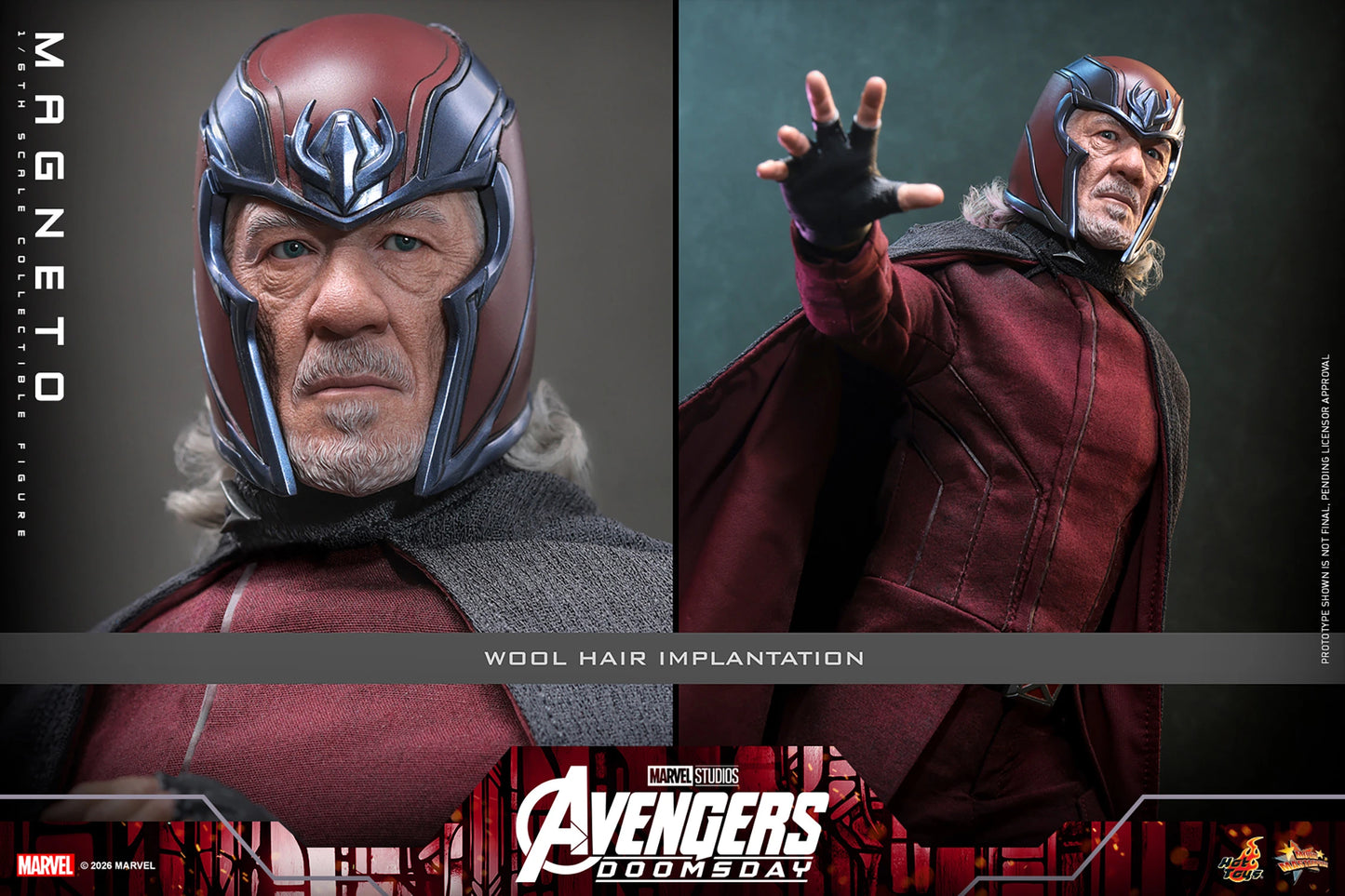 PRE-ORDER Hot Toys Marvel Avengers Doomsday Magento Collector Edition 1/6 Scale Figure