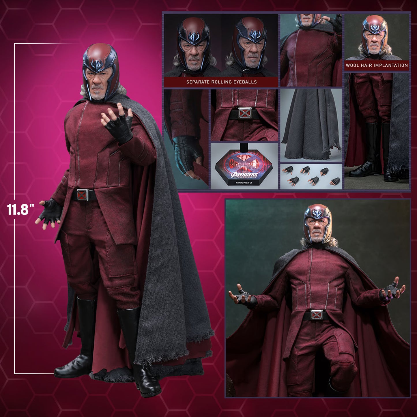 PRE-ORDER Hot Toys Marvel Avengers Doomsday Magento Collector Edition 1/6 Scale Figure