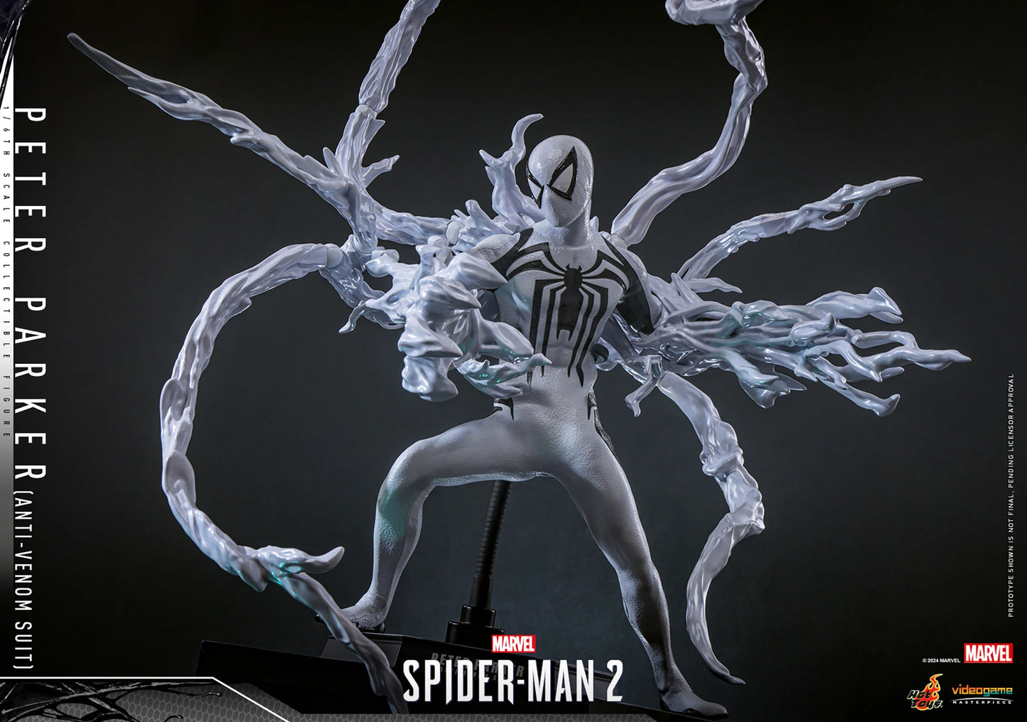 PRE-ORDER Hot Toys Marvel's Spider-Man Anti-Venom Suit Sixth Scale Figure