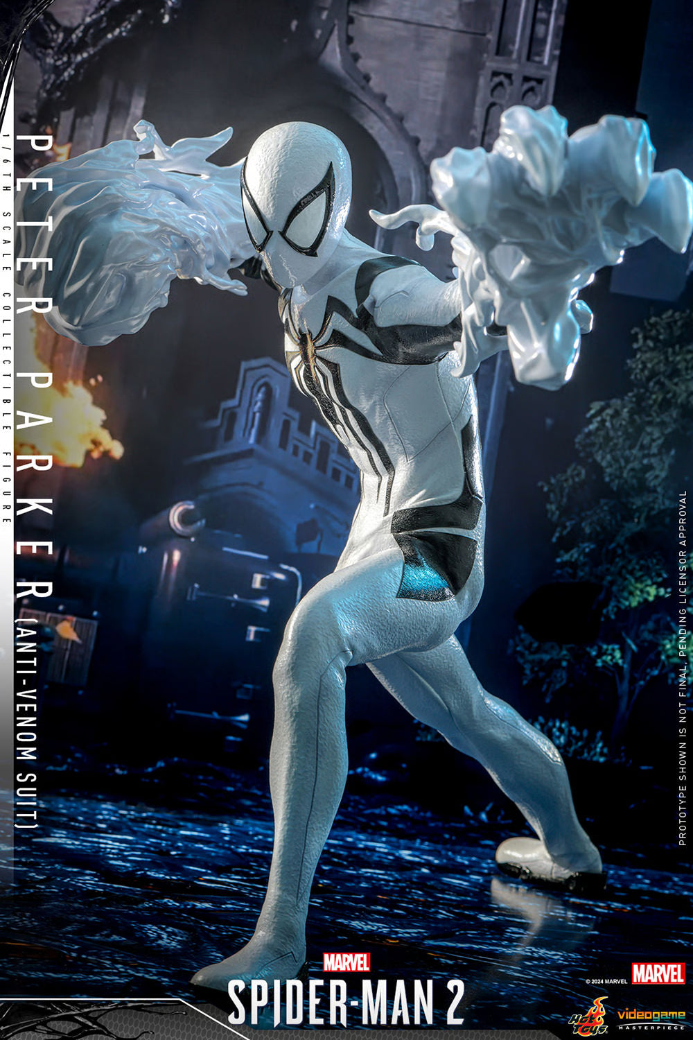 PRE-ORDER Hot Toys Marvel's Spider-Man Anti-Venom Suit Sixth Scale Figure