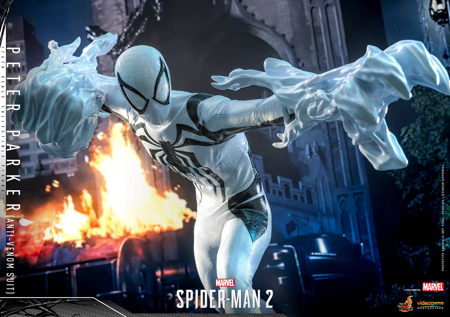 PRE-ORDER Hot Toys Marvel's Spider-Man Anti-Venom Suit Sixth Scale Figure