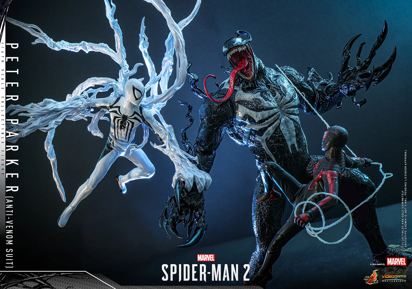 PRE-ORDER Hot Toys Marvel's Spider-Man Anti-Venom Suit Sixth Scale Figure