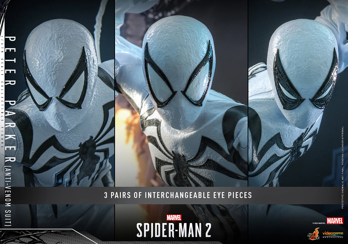 PRE-ORDER Hot Toys Marvel's Spider-Man Anti-Venom Suit Sixth Scale Figure