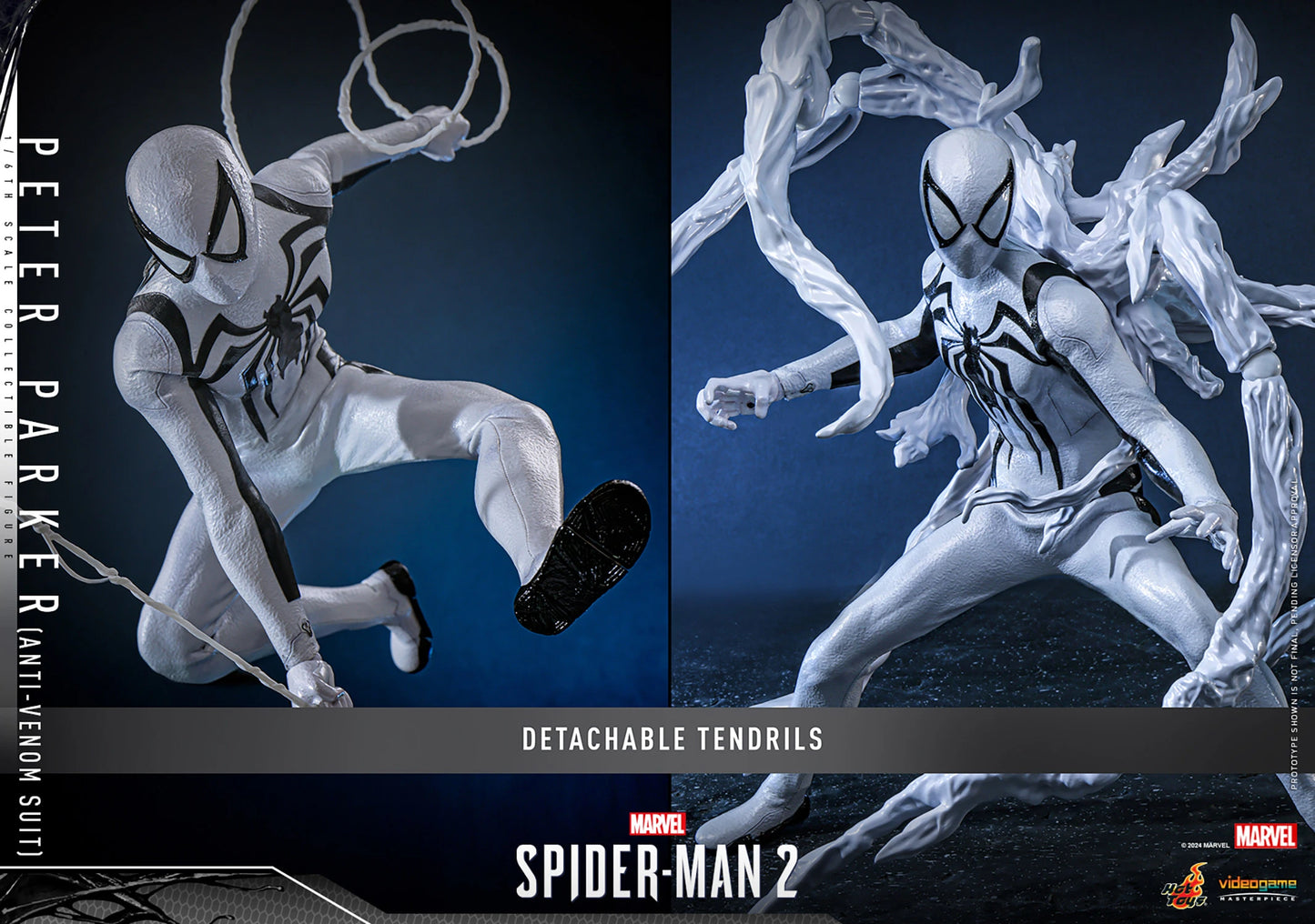 PRE-ORDER Hot Toys Marvel's Spider-Man Anti-Venom Suit Sixth Scale Figure