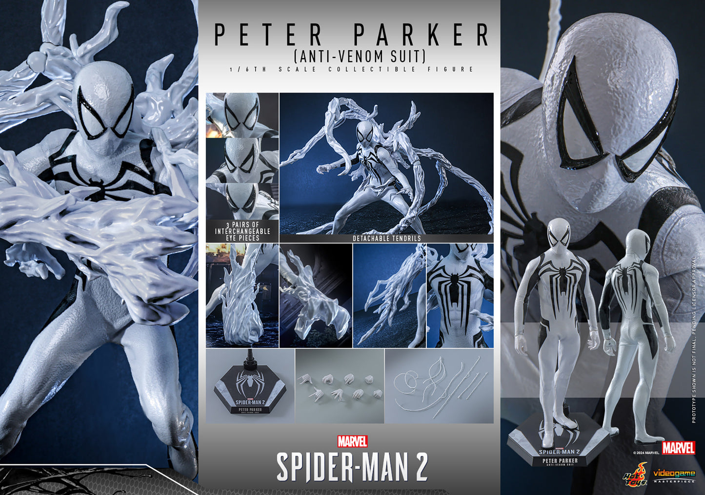 PRE-ORDER Peter Parker (Anti-Venom Suit) Hot Toys