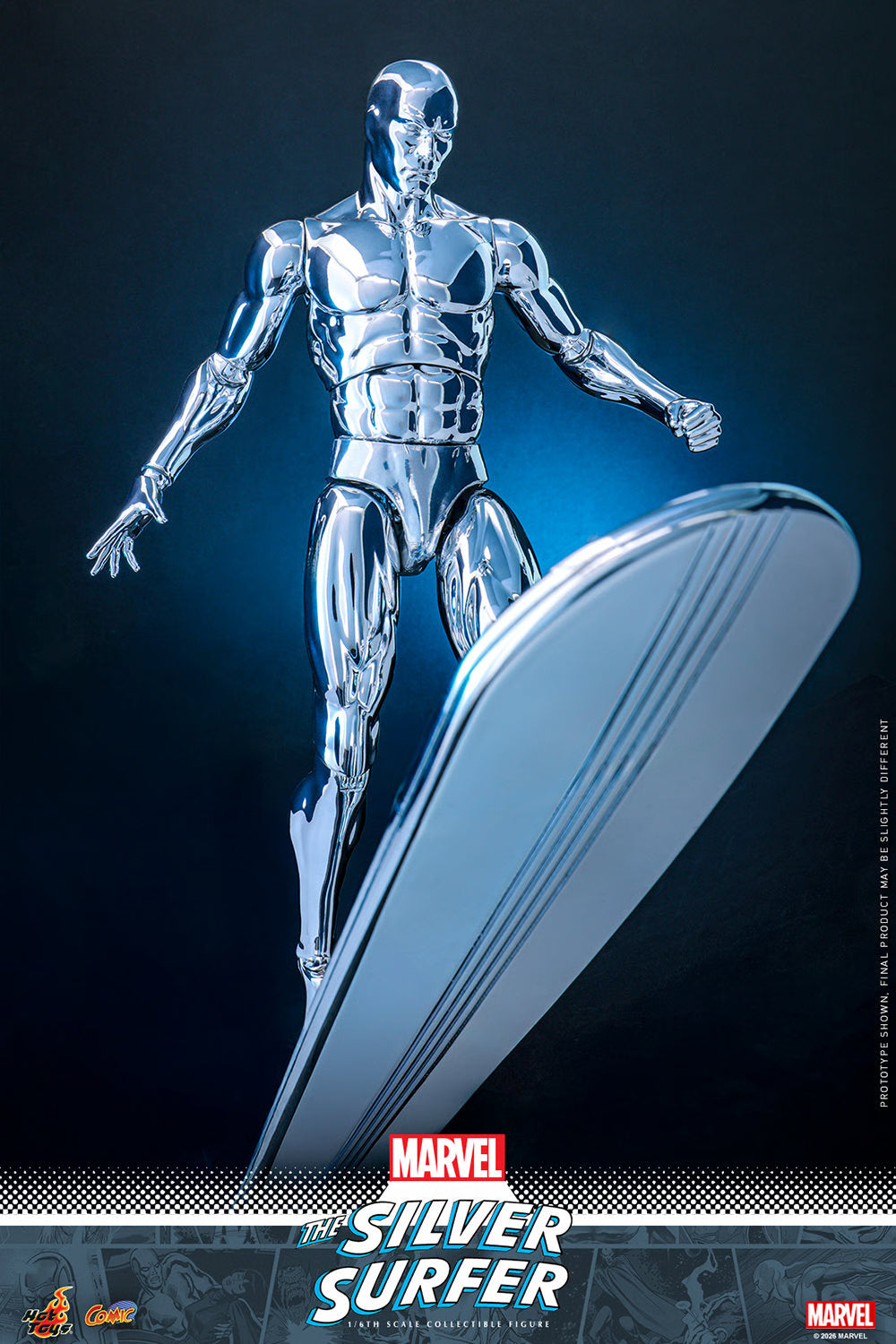 PRE-ORDER Hot Toys Marvel Comics Silver Surfer Sixth Scale Figure
