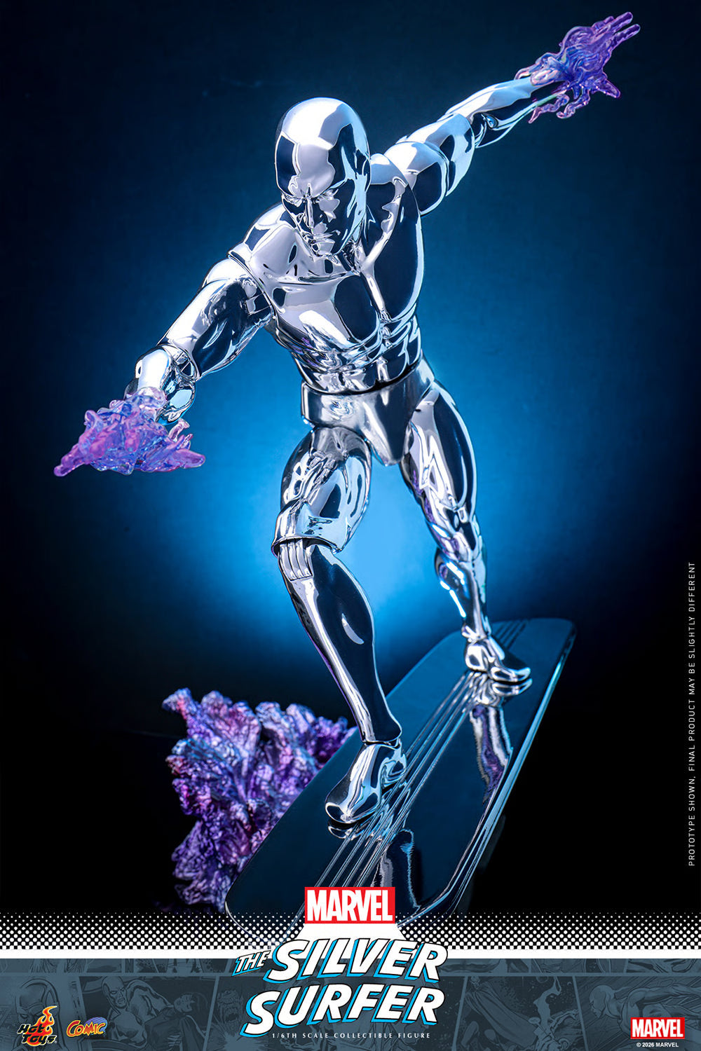PRE-ORDER Hot Toys Marvel Comics Silver Surfer Sixth Scale Figure