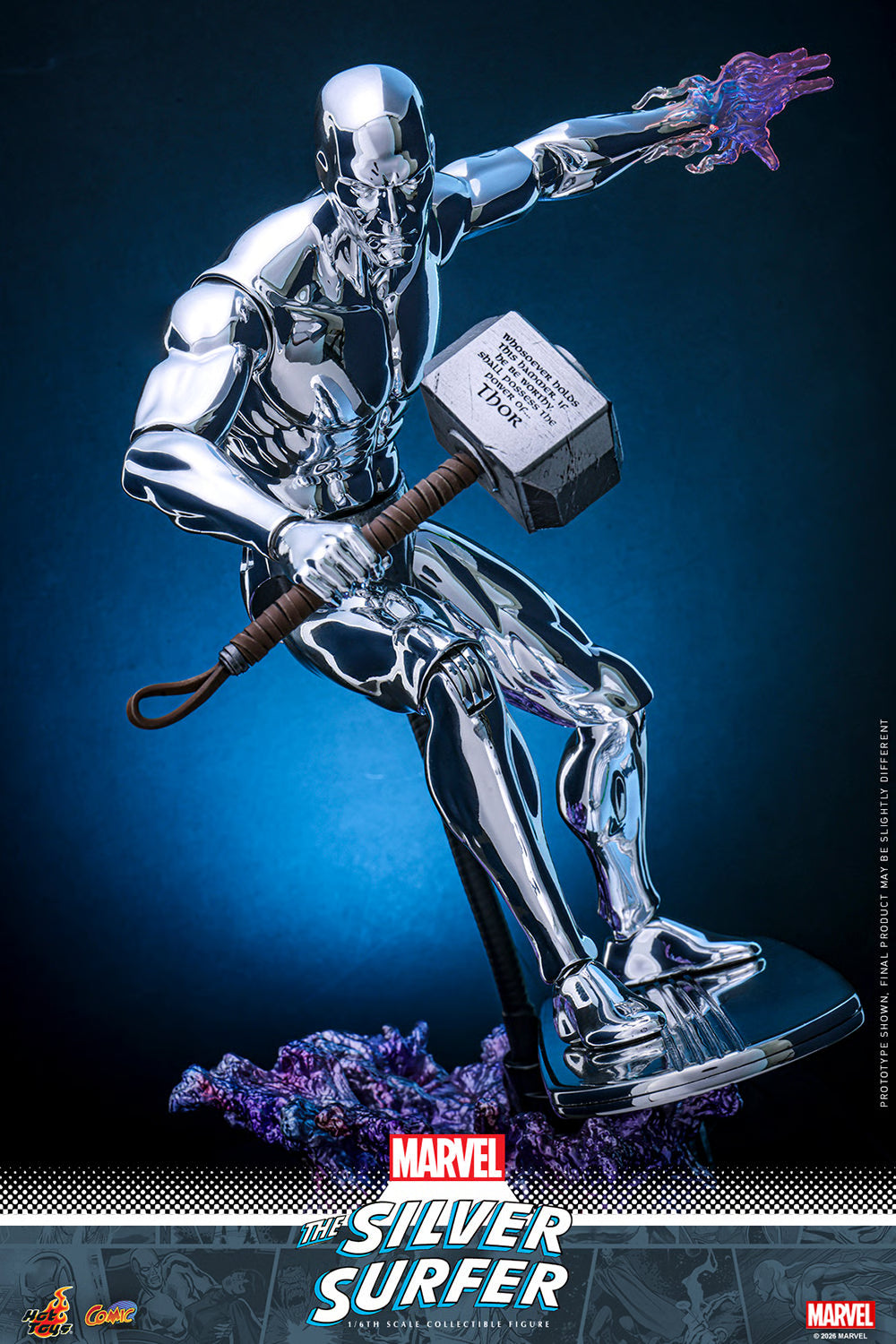PRE-ORDER Hot Toys Marvel Comics Silver Surfer Sixth Scale Figure