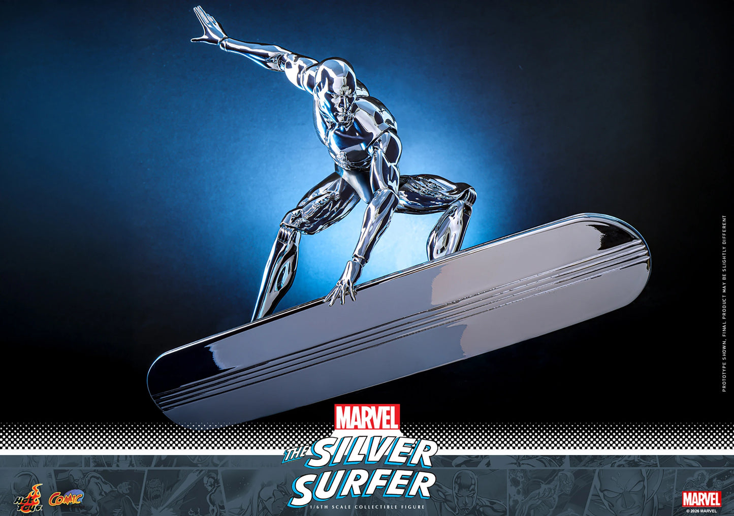 PRE-ORDER Hot Toys Marvel Comics Silver Surfer Sixth Scale Figure