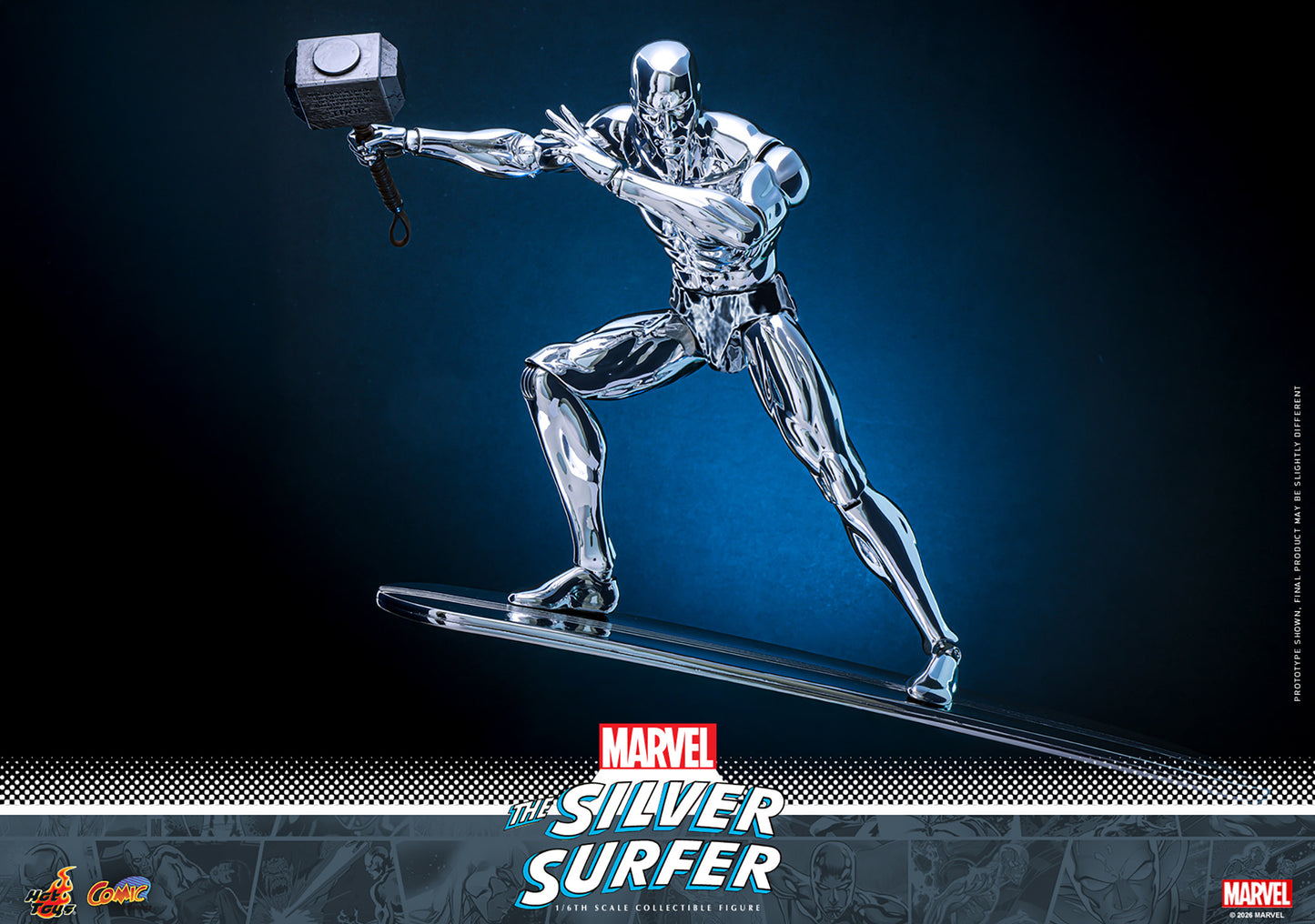PRE-ORDER Silver Surfer Sixth Scale Figure