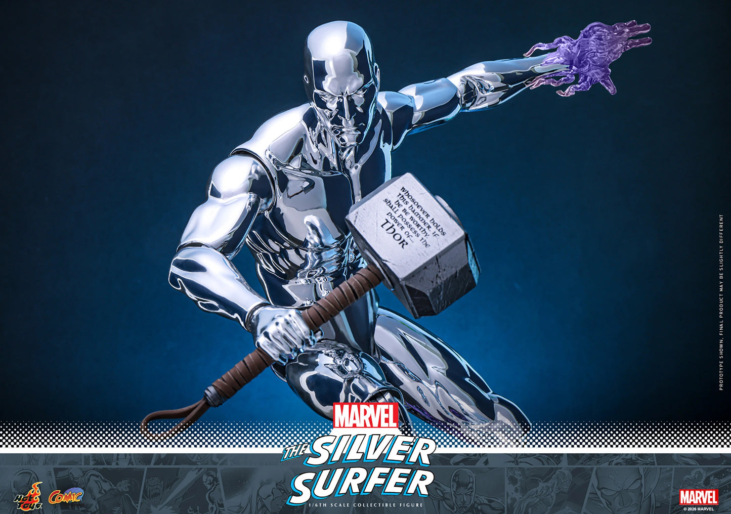 PRE-ORDER Hot Toys Marvel Comics Silver Surfer Sixth Scale Figure