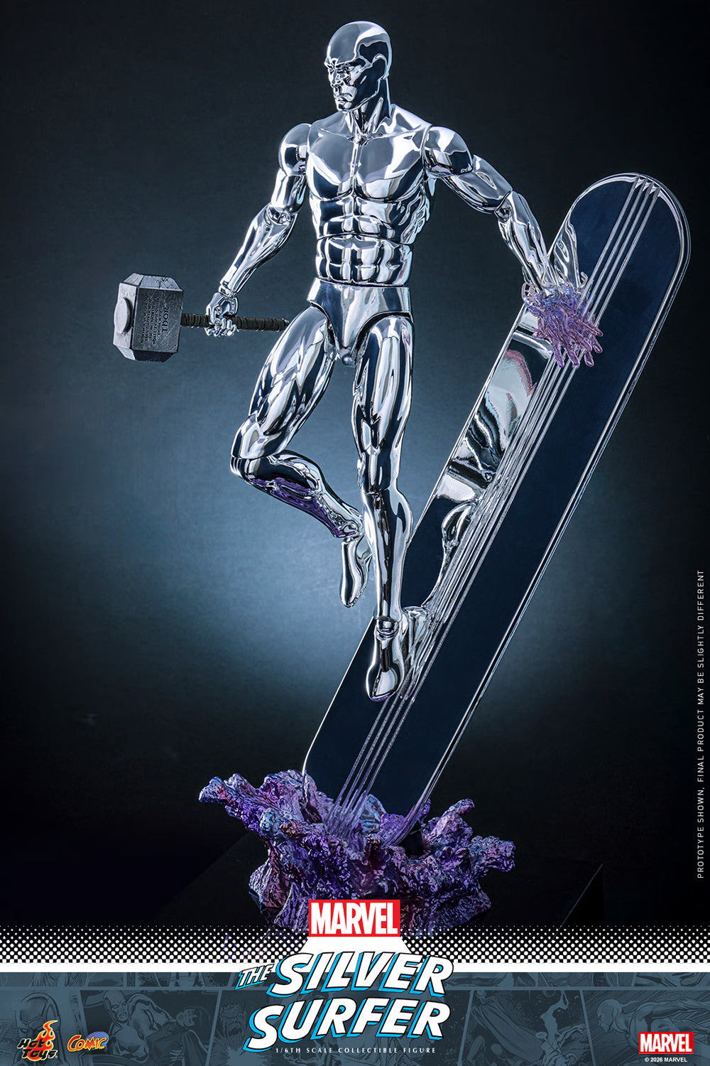 PRE-ORDER Hot Toys Marvel Comics Silver Surfer Sixth Scale Figure