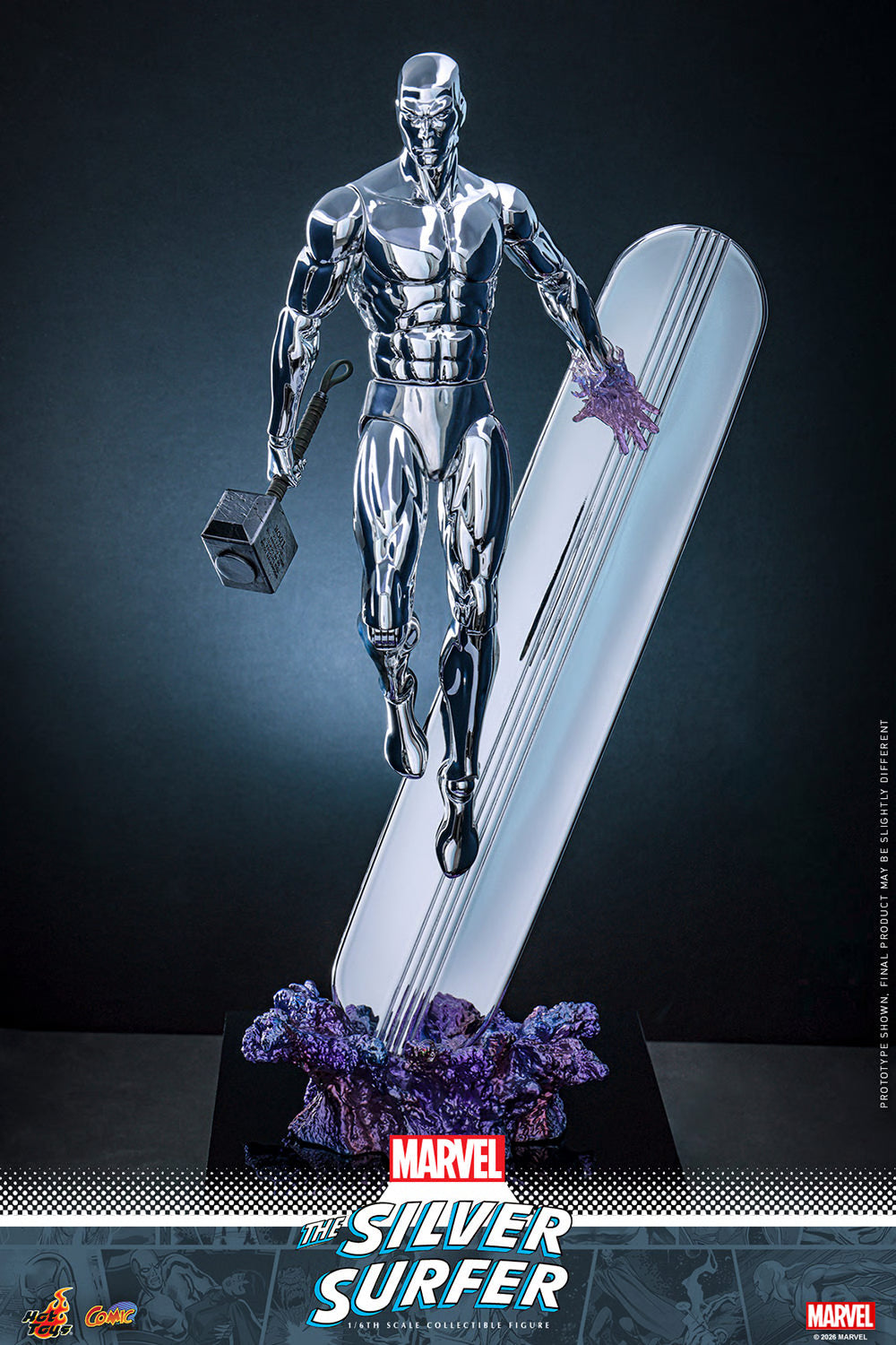 PRE-ORDER Hot Toys Marvel Comics Silver Surfer Sixth Scale Figure