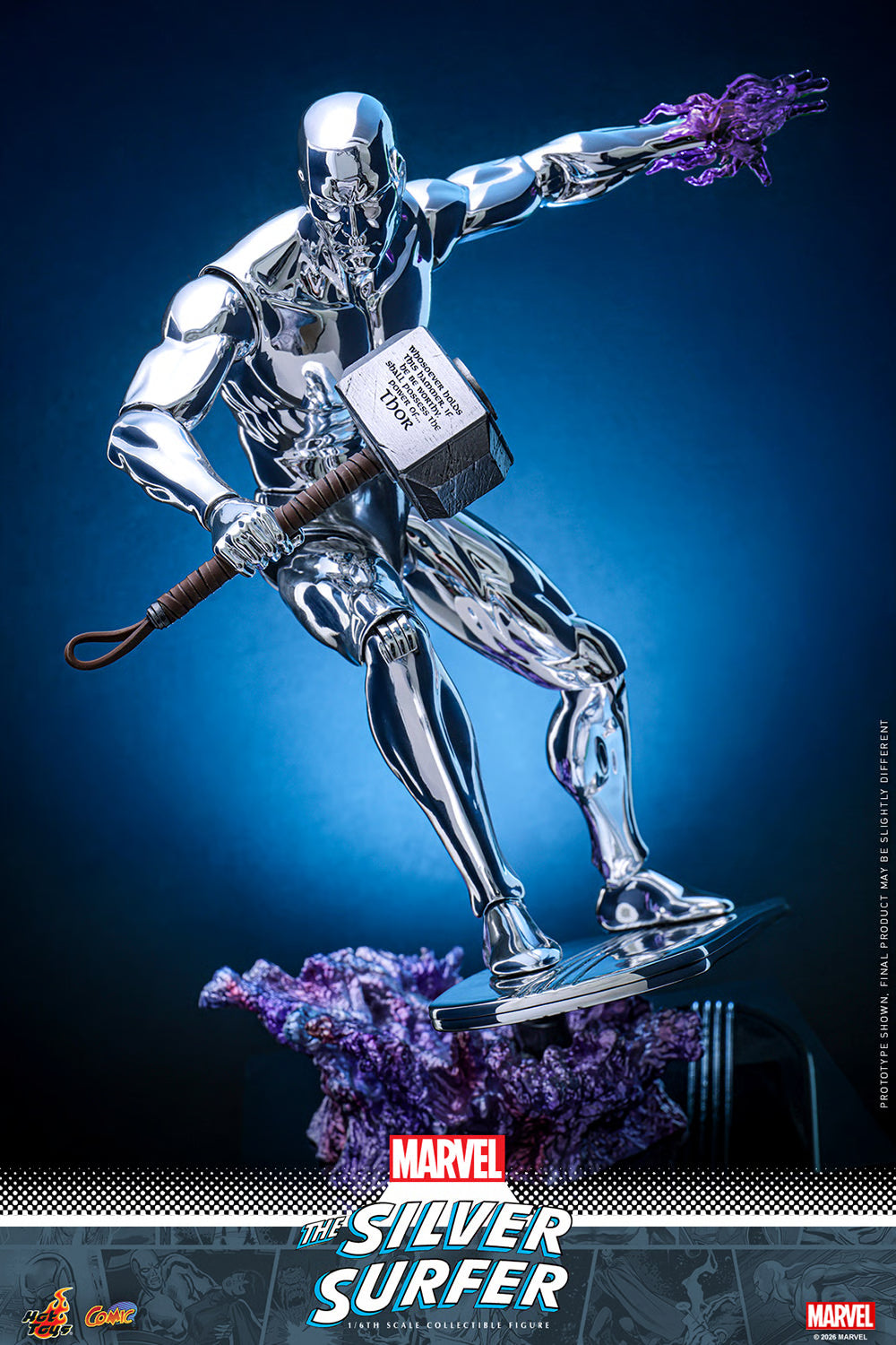 PRE-ORDER Hot Toys Marvel Comics Silver Surfer Sixth Scale Figure