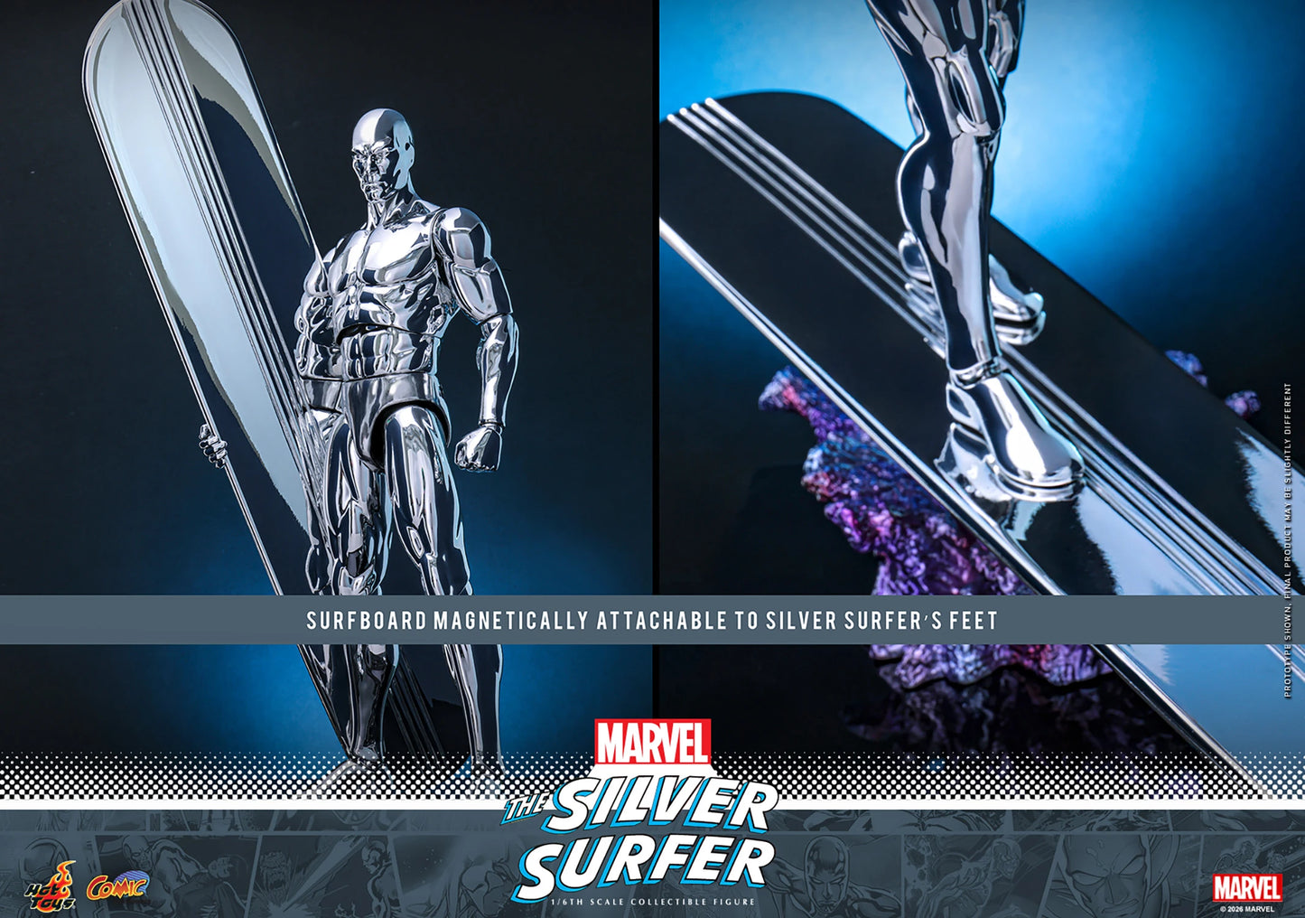 PRE-ORDER Hot Toys Marvel Comics Silver Surfer Sixth Scale Figure