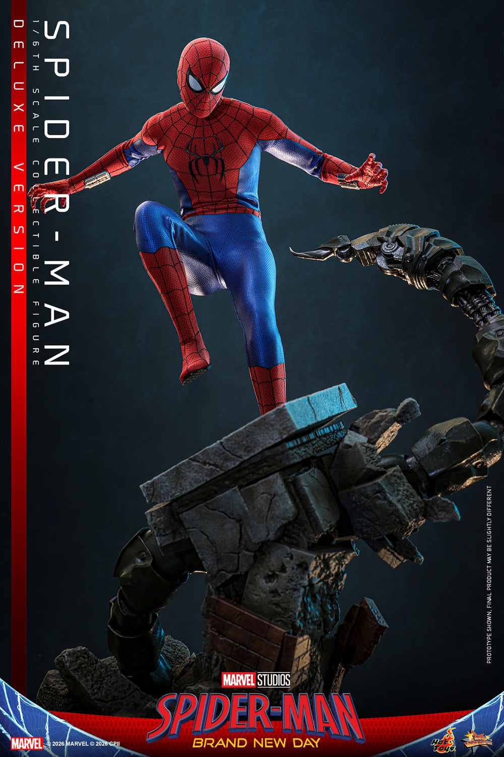PRE-ORDER Hot Toys Spider-Man Brand New Day Deluxe Version Figure