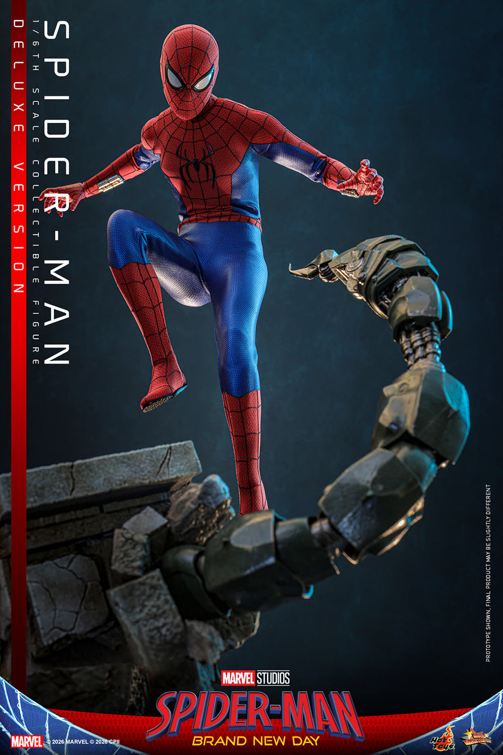 PRE-ORDER Hot Toys Spider-Man Brand New Day Deluxe Version Figure