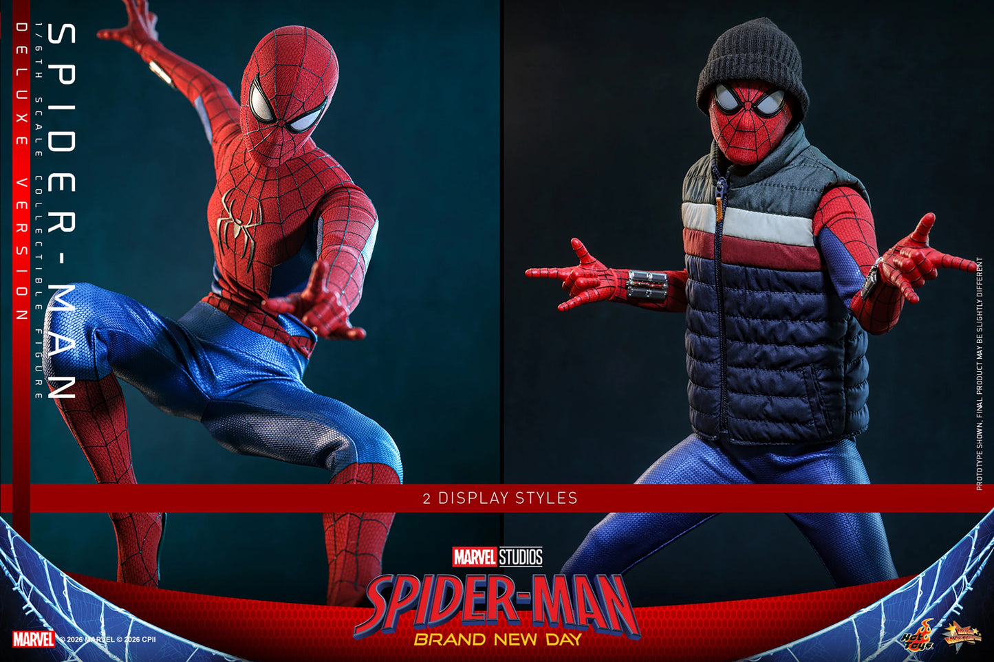 PRE-ORDER Hot Toys Spider-Man Brand New Day Deluxe Version Figure