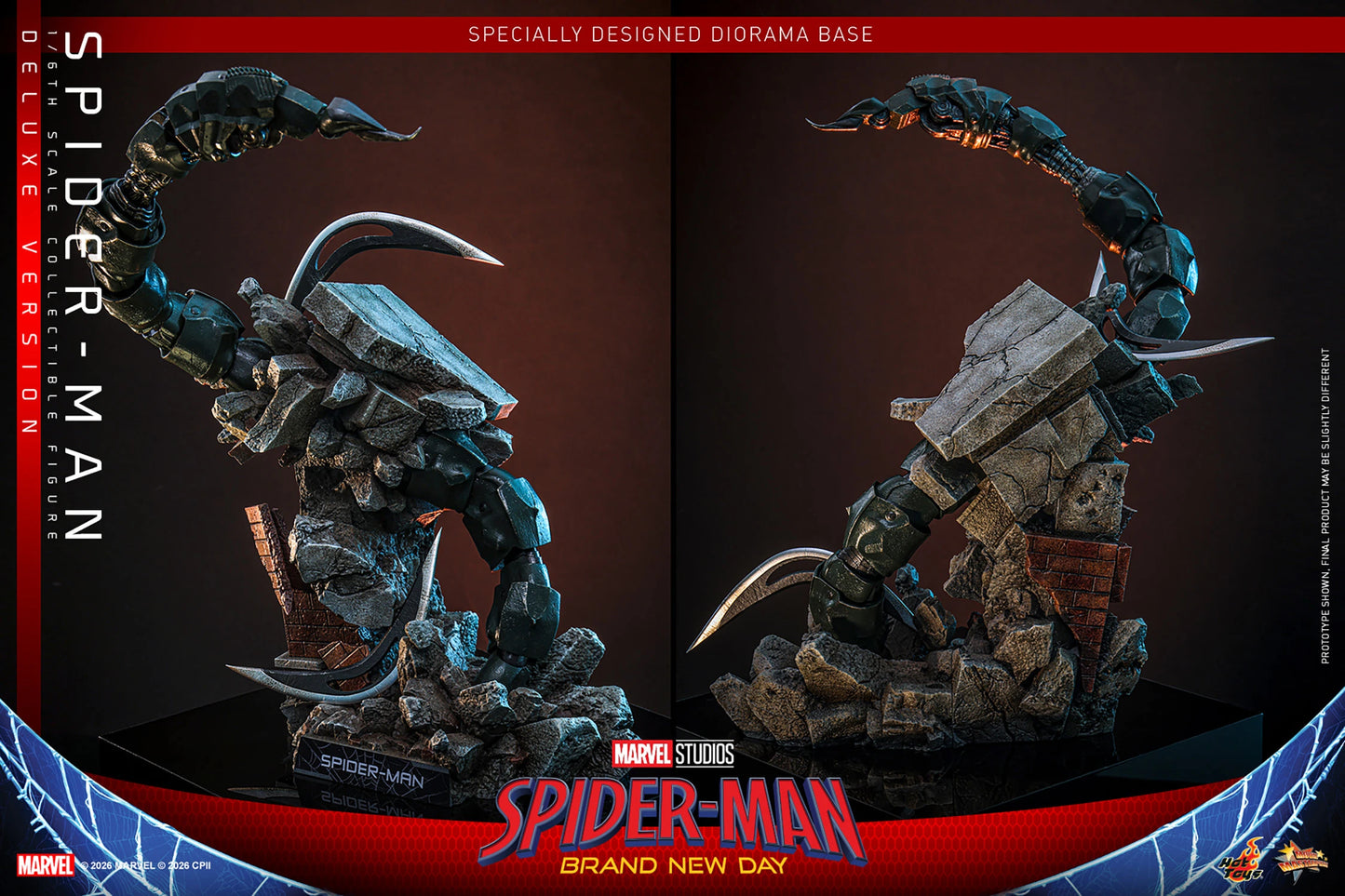 PRE-ORDER Hot Toys Spider-Man Brand New Day Deluxe Version Figure