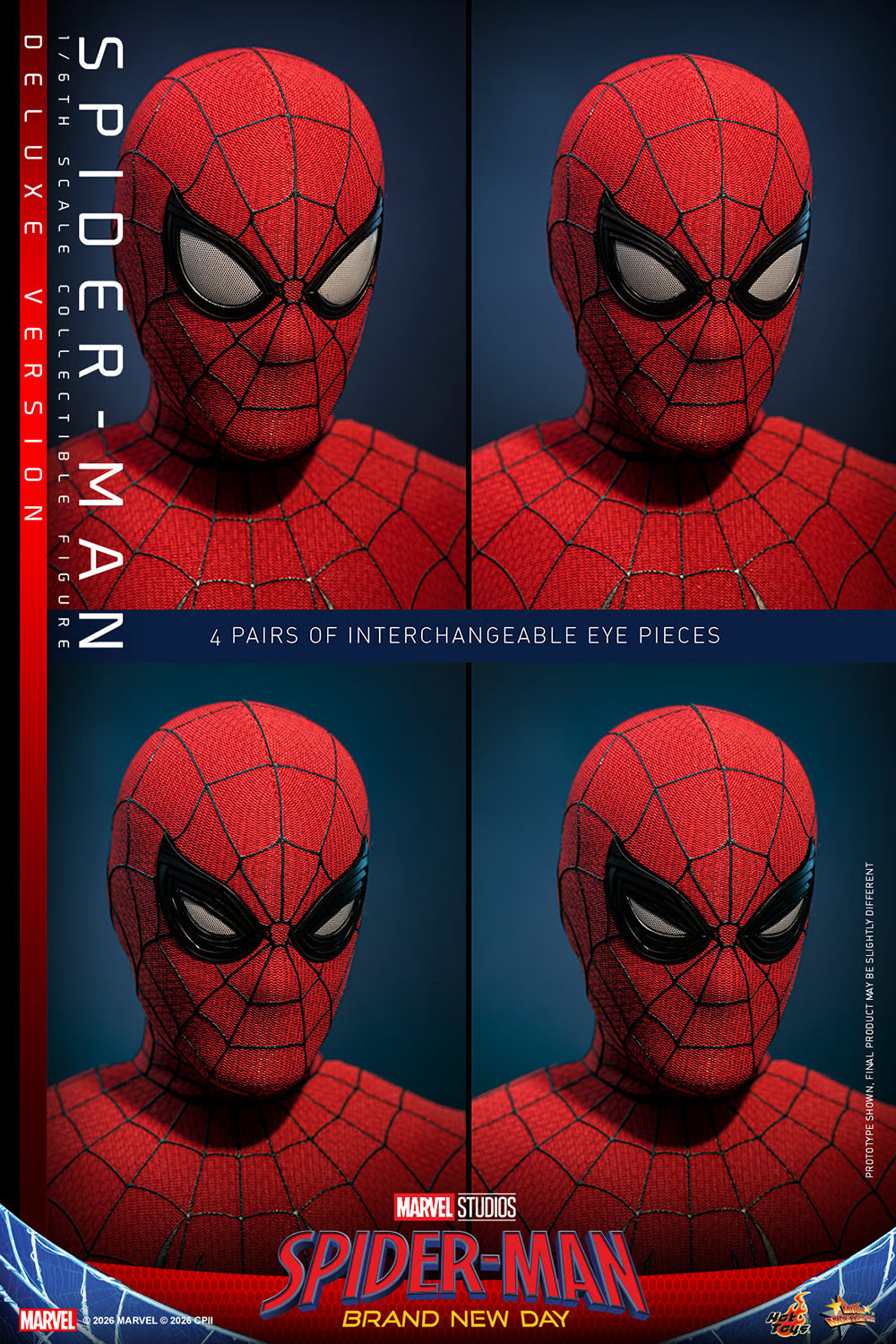 PRE-ORDER Hot Toys Spider-Man Brand New Day Deluxe Version Figure