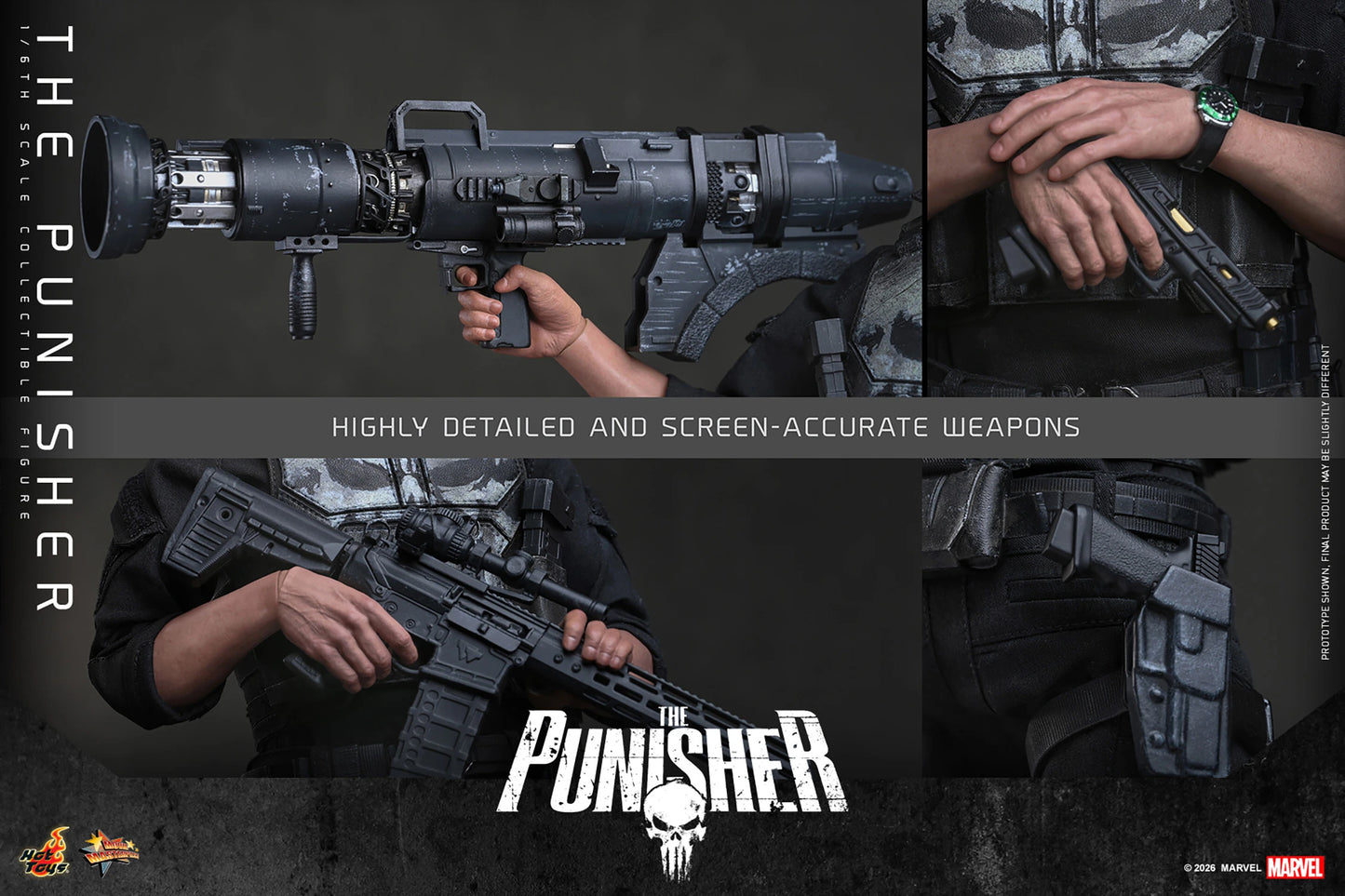 PRE-ORDER The Punisher Sixth Scale Figure Hot Toys