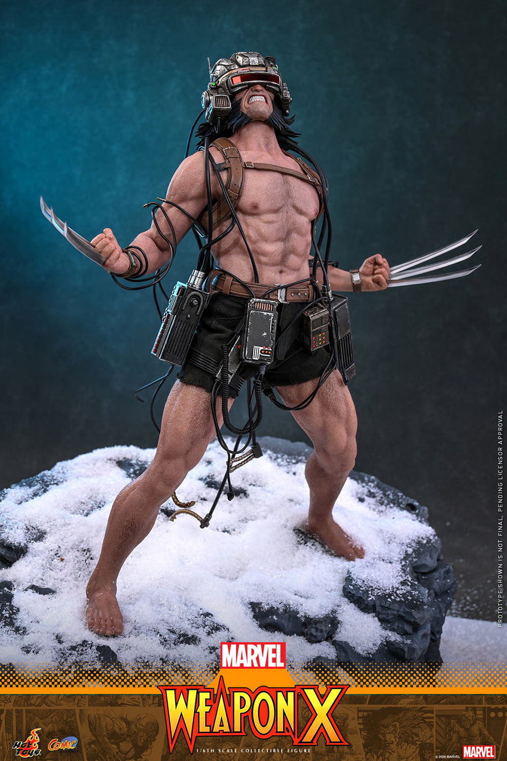 PRE-ORDER Hot Toys Marvel Comics Weapon X 1/6th Scale Figure