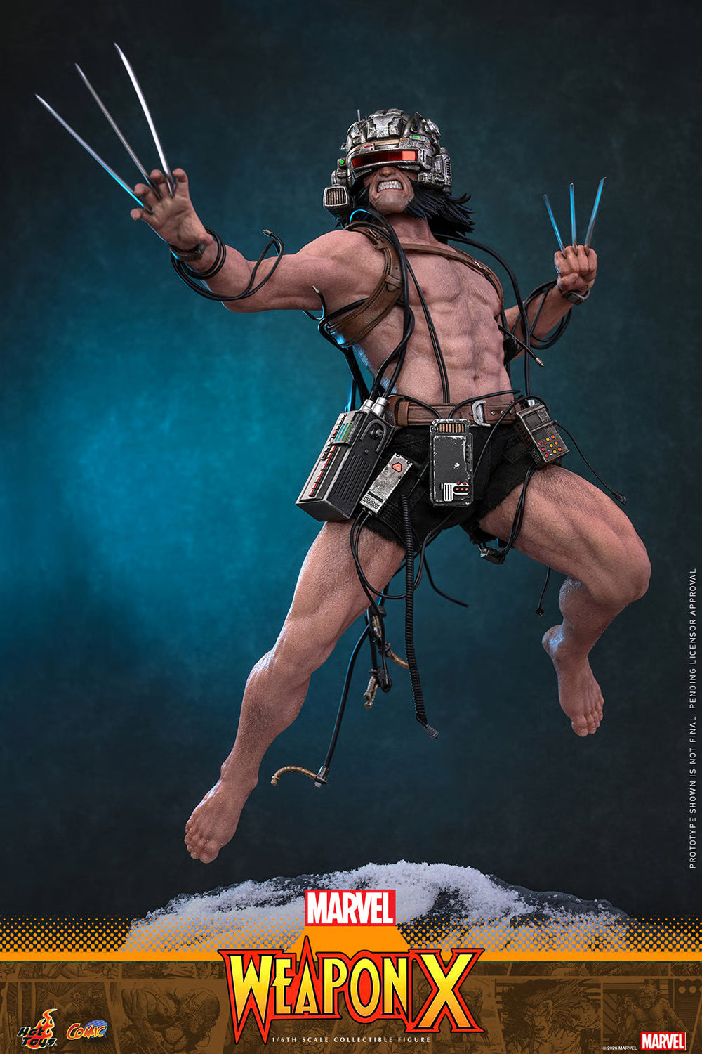 PRE-ORDER Hot Toys Marvel Comics Weapon X 1/6th Scale Figure