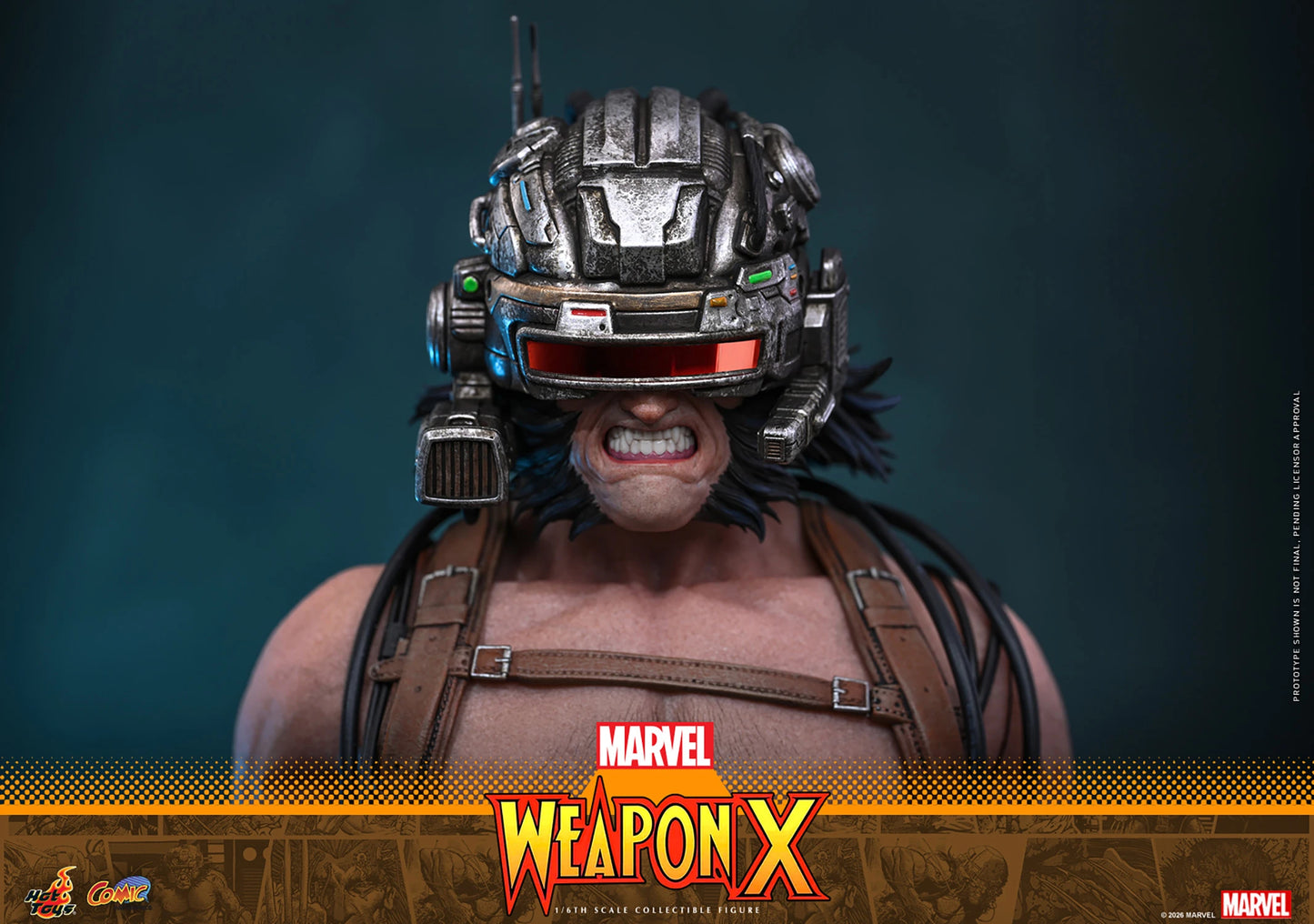 PRE-ORDER Hot Toys Marvel Comics Weapon X 1/6th Scale Figure