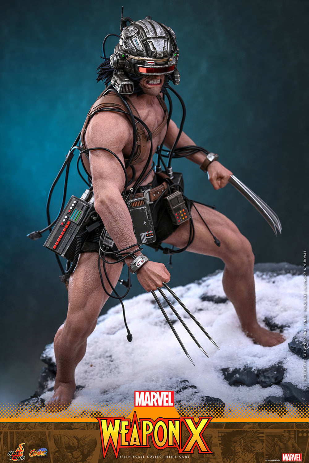 PRE-ORDER Hot Toys Marvel Comics Weapon X 1/6th Scale Figure